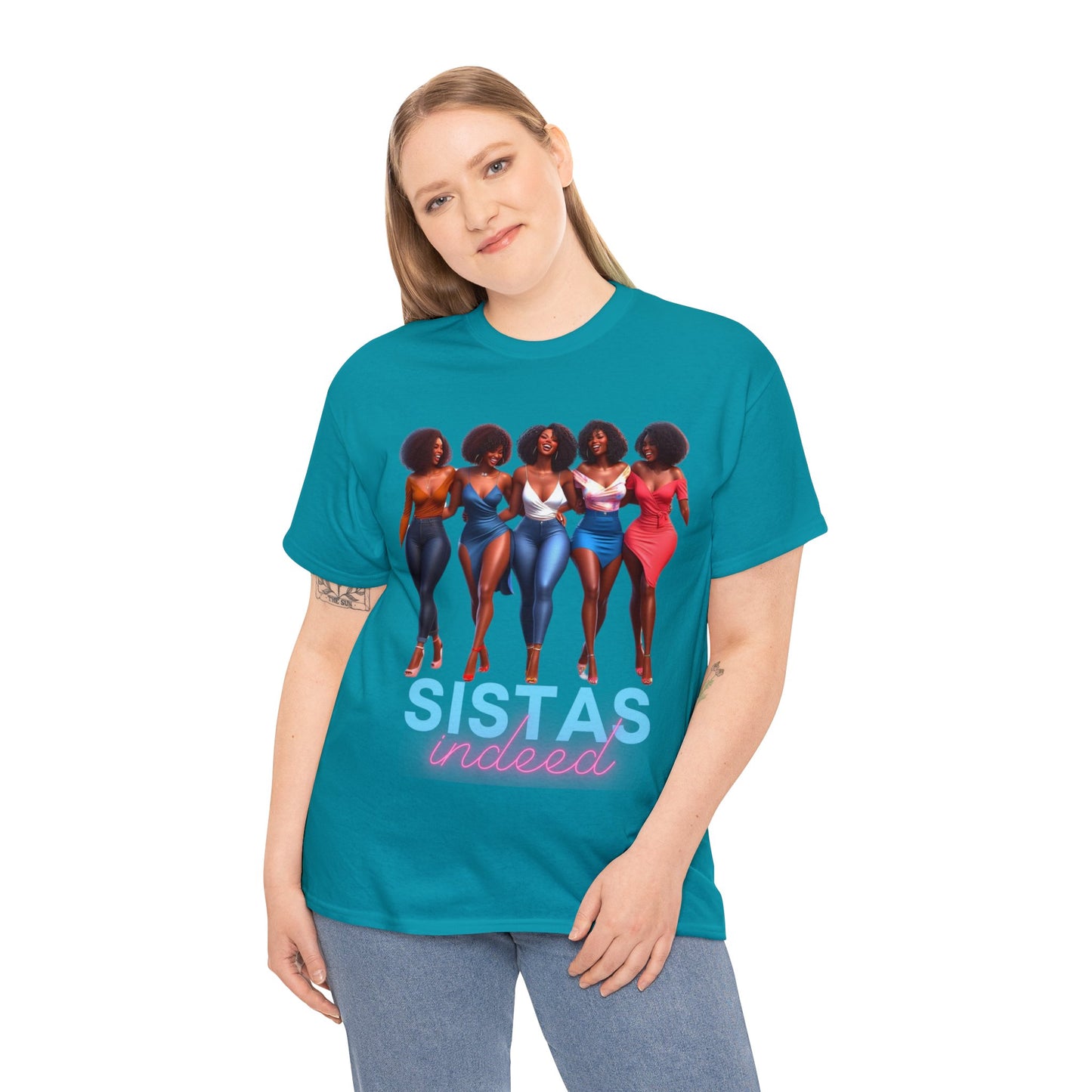 Sistas Indeed Unisex Heavy Cotton Tee - T-Shirt