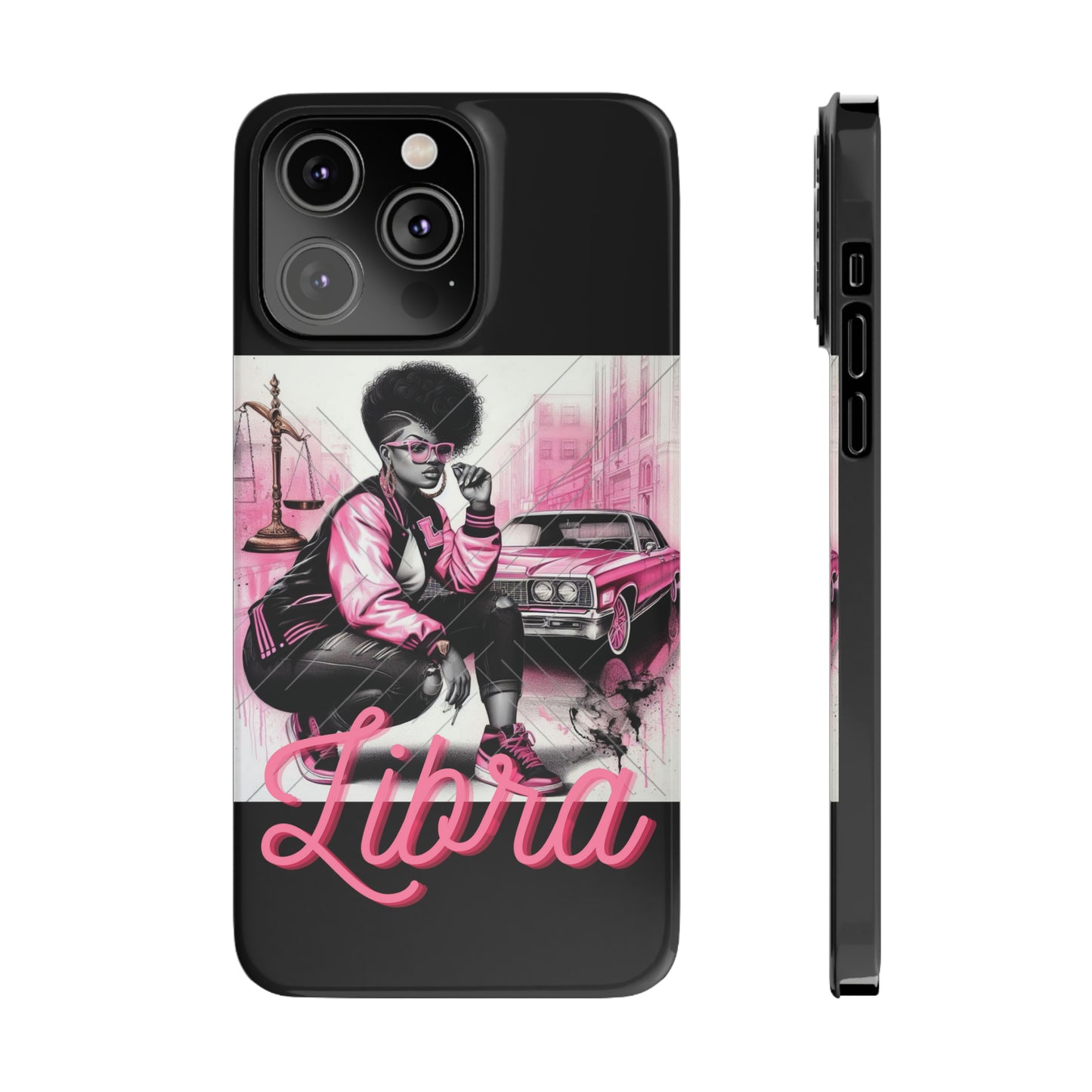 Libria Blk Phone Cases - iPhone 14 Pro Max - Phone Case