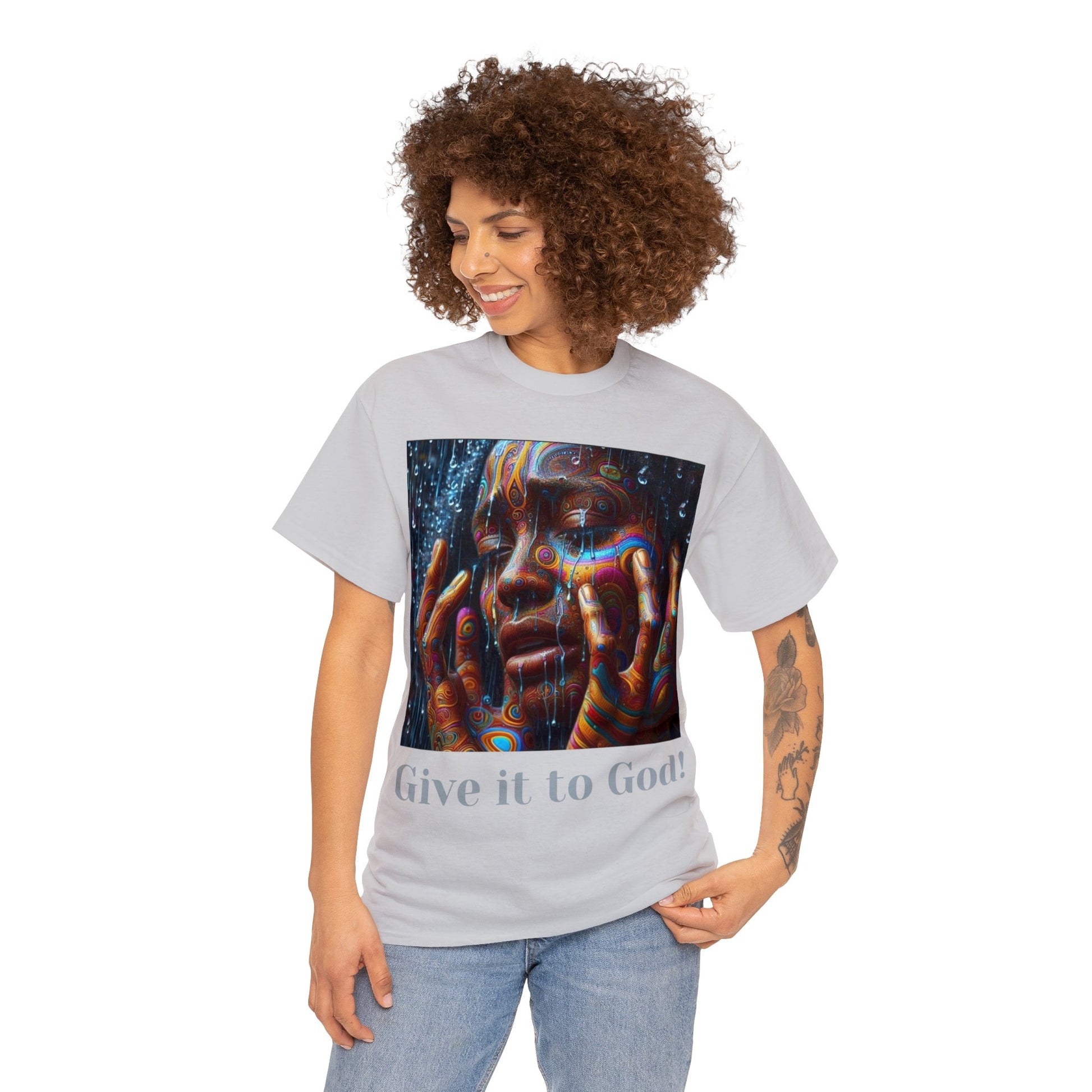 Give it God Unisex Heavy Cotton Tee - T-Shirt