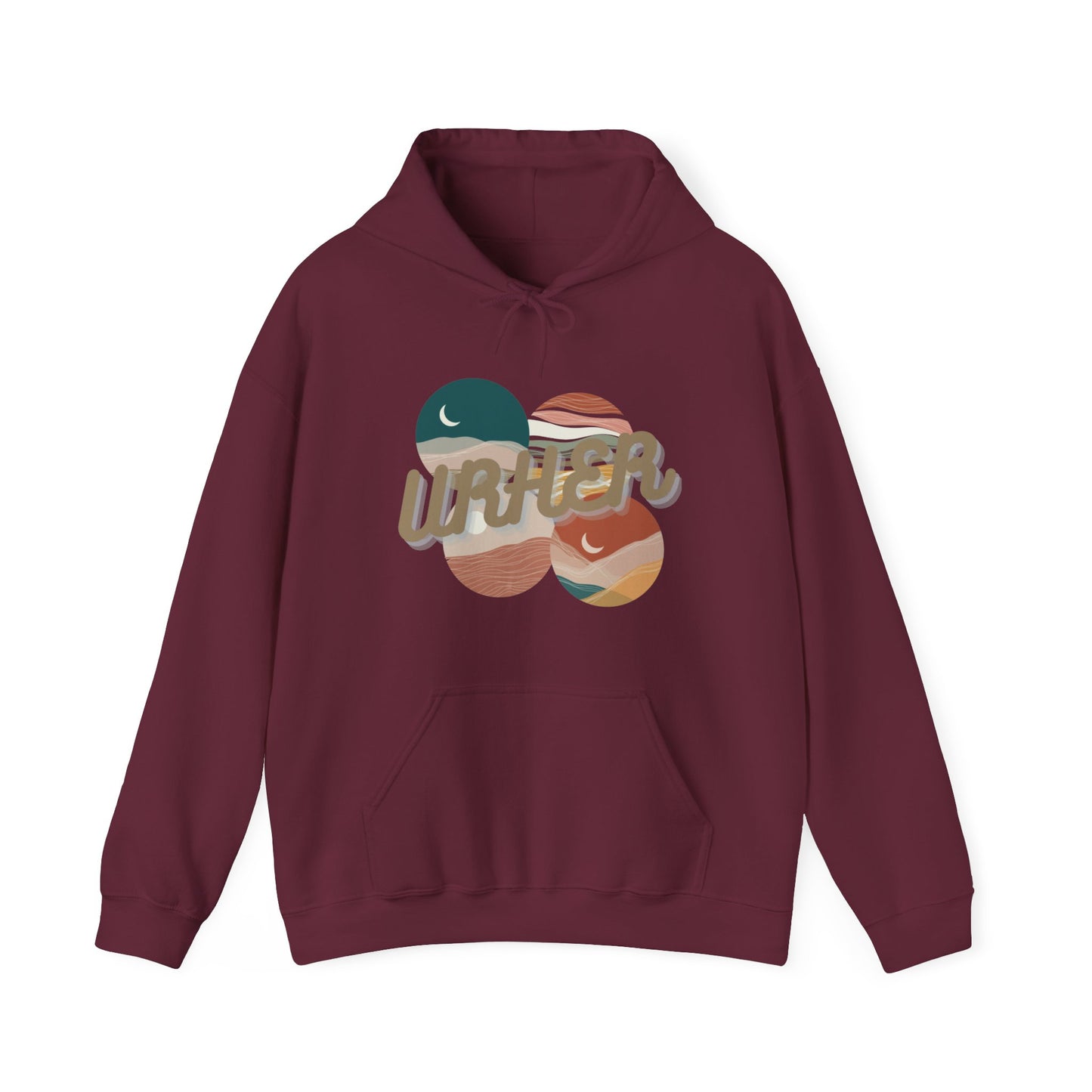 Been enough Unisex Heavy Blend™ Hoodie - Maroon / S - Hoodie