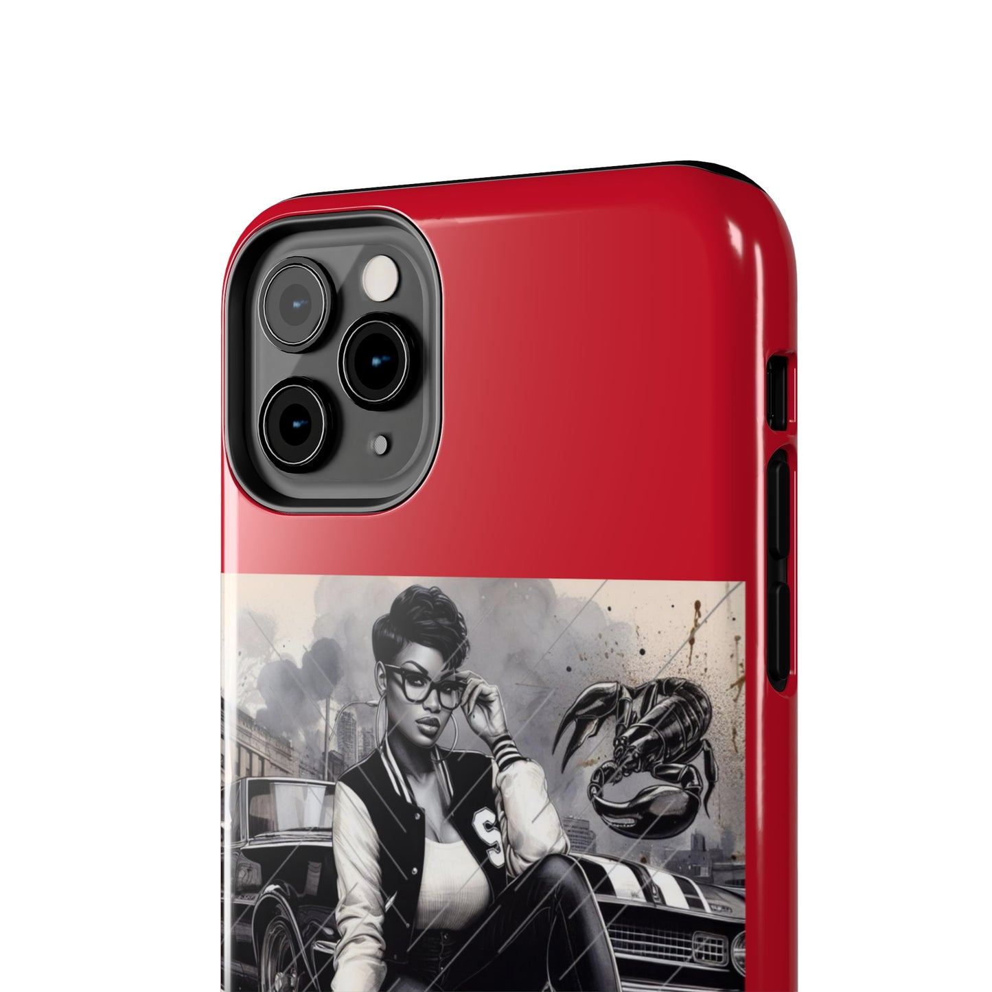 Scorpio Red Tough Phone Cases - Phone Case