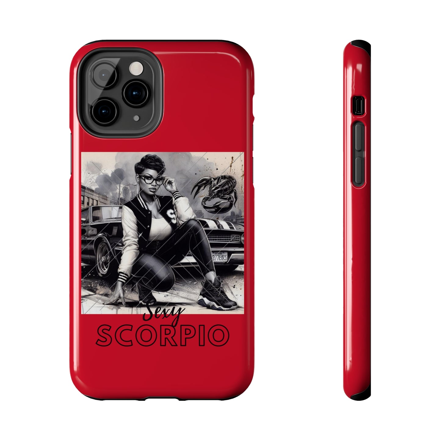 Scorpio Red Tough Phone Cases - Phone Case