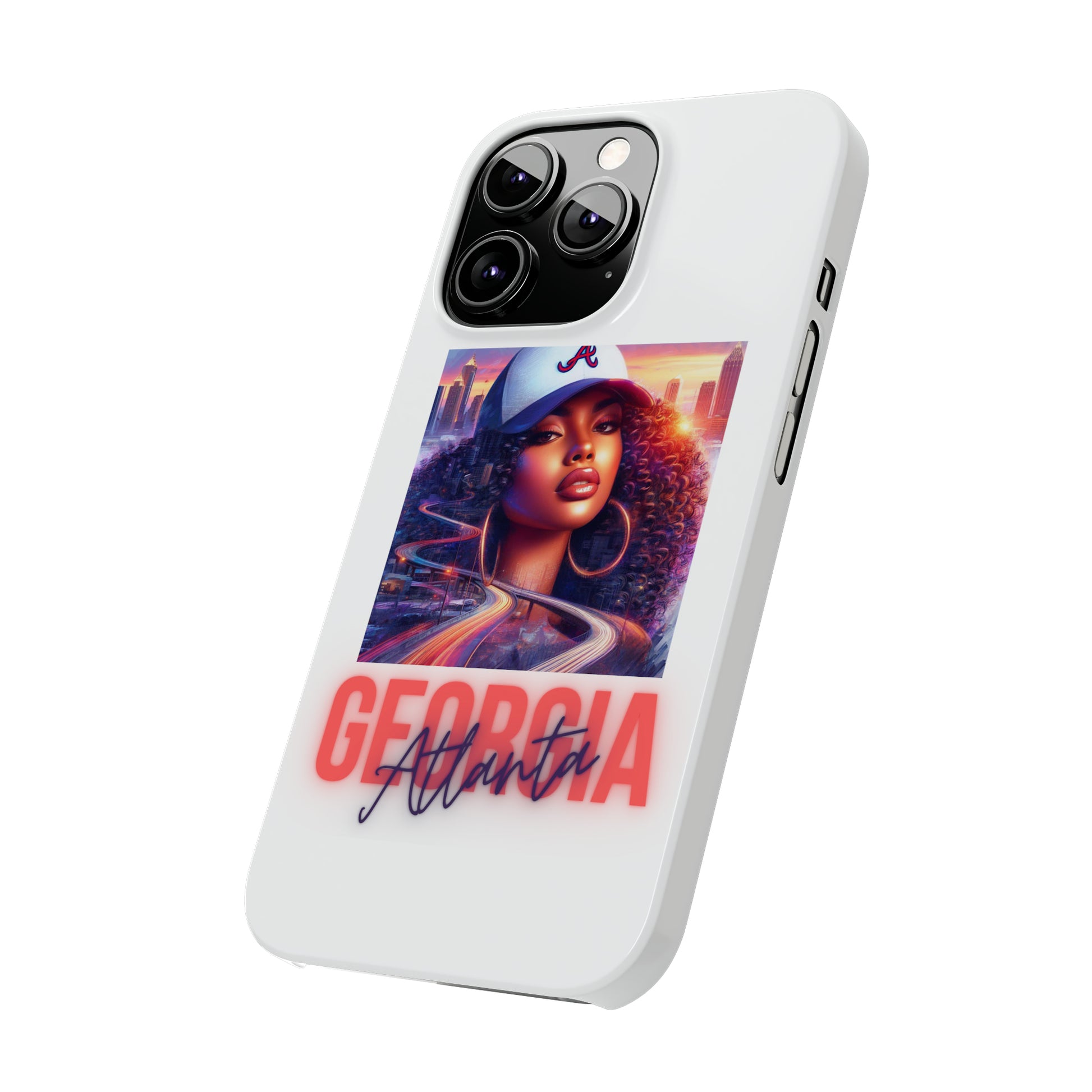 Atlanta GA Slim Phone Cases - Phone Case