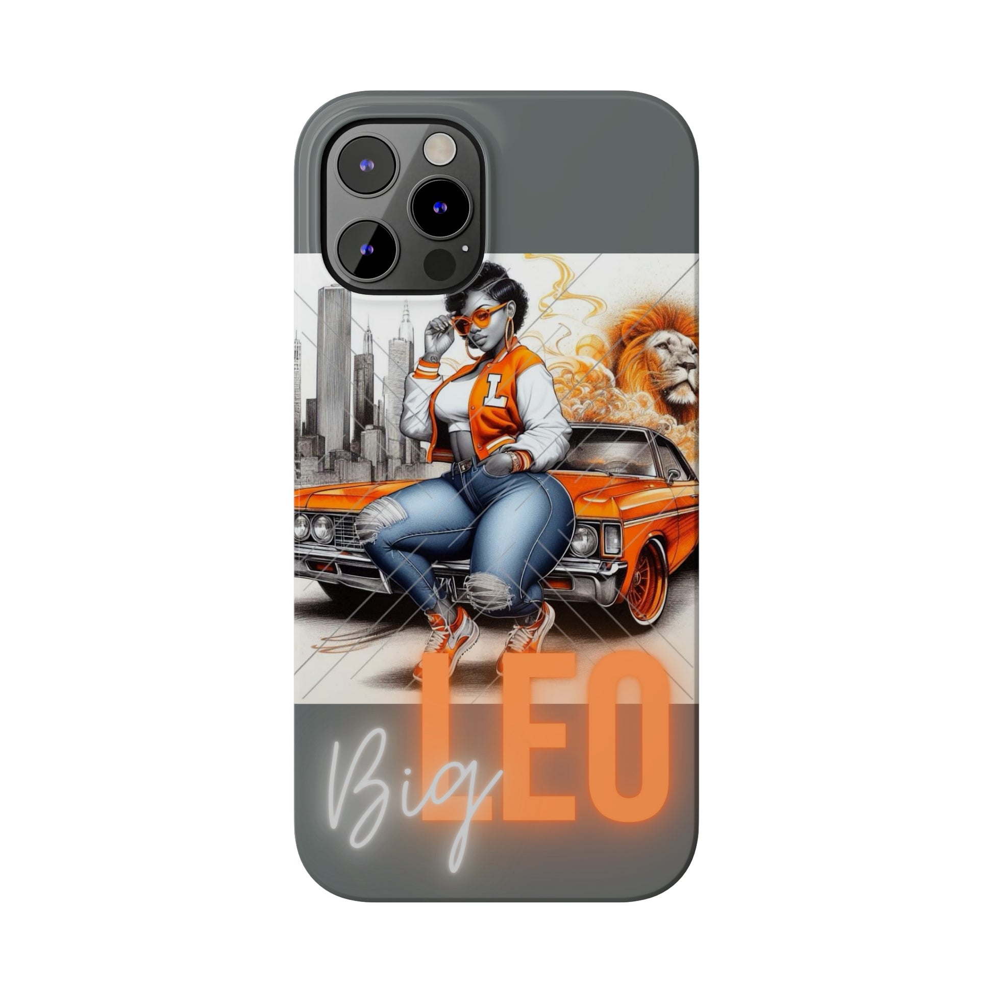 Leo Grey Phone Cases - Phone Case