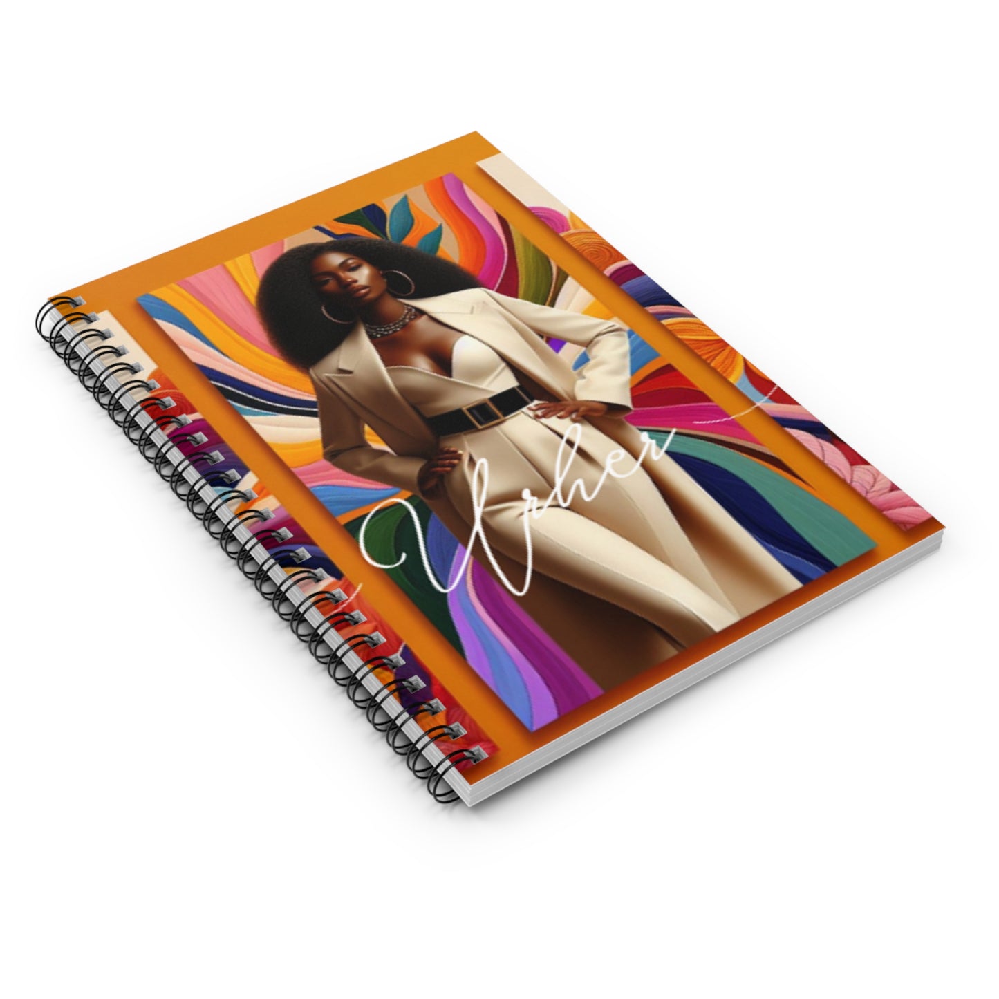 URHER Spiral Notebook - Ruled Line - One Size - Paper products