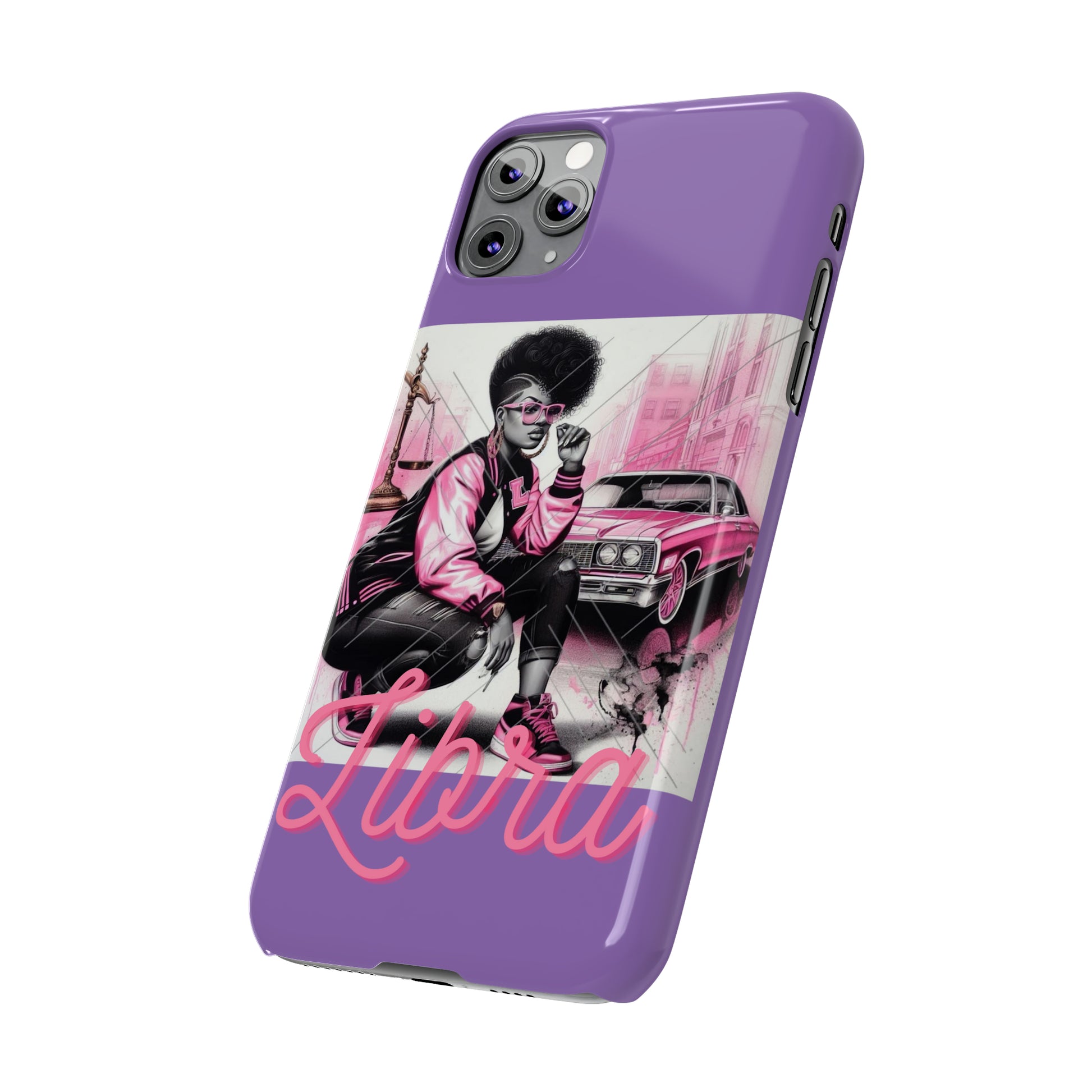 Libria Purple Phone Cases - Phone Case