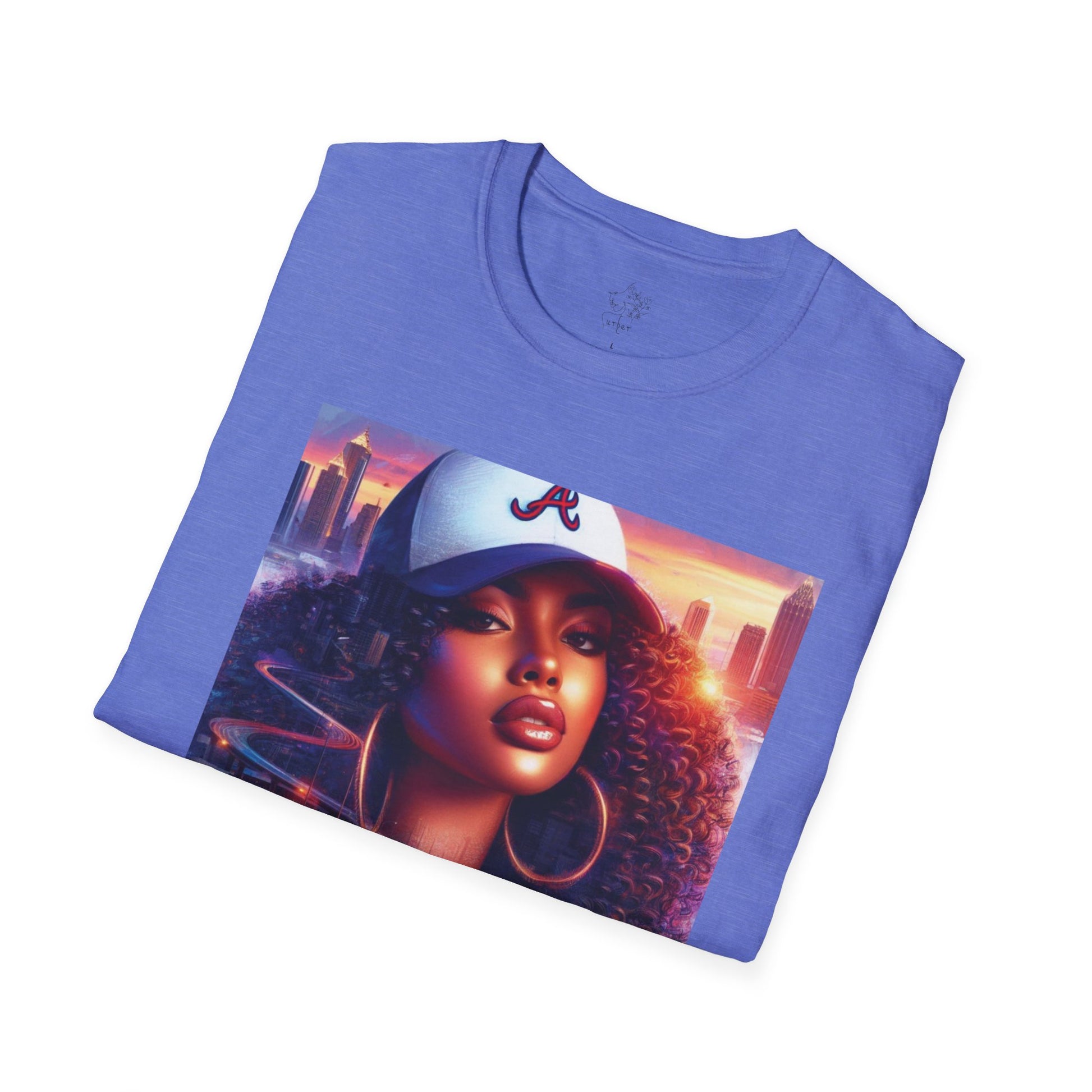 Atl Cap Blue Tee - T-Shirt