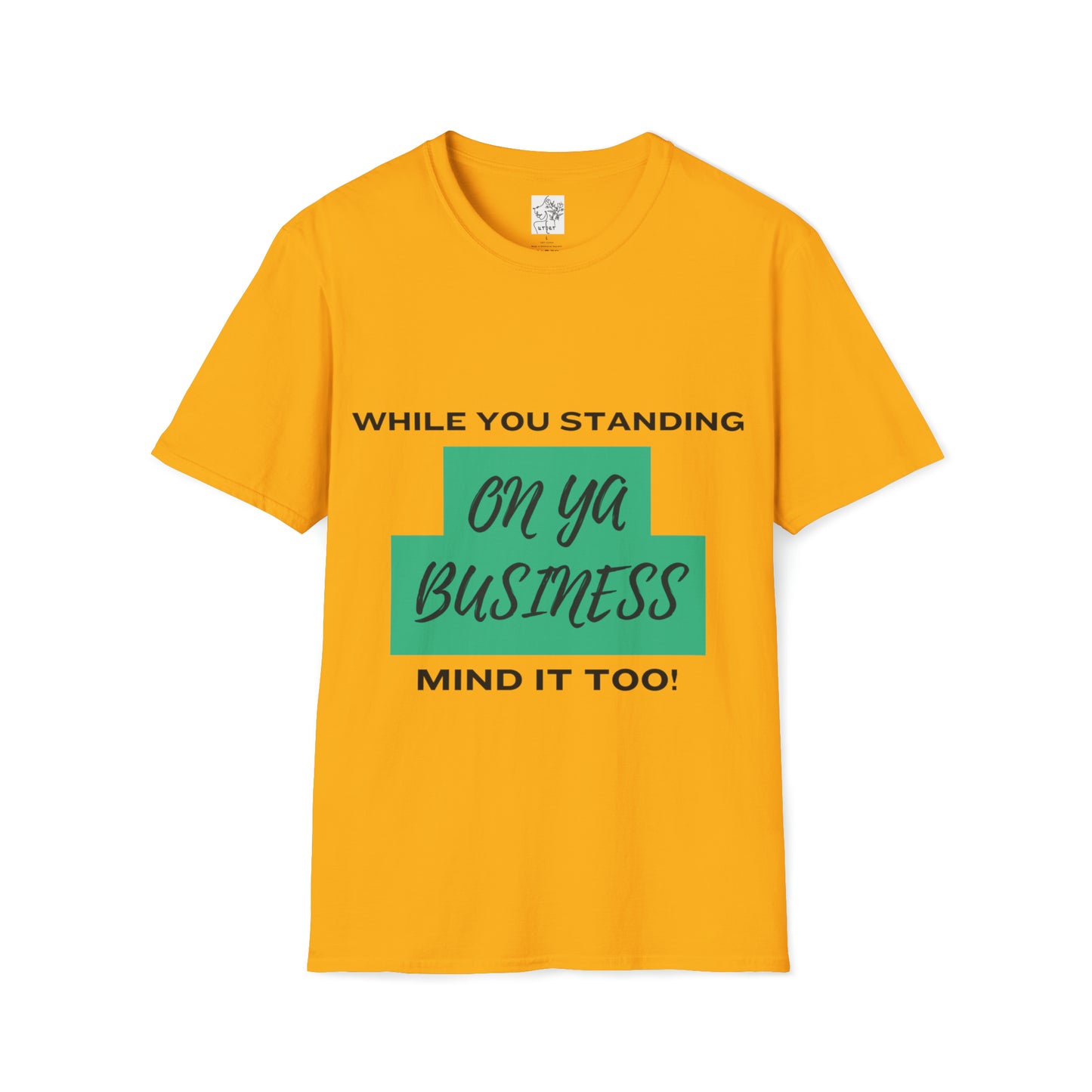 Mind a business Tee green - Gold / S - T-Shirt