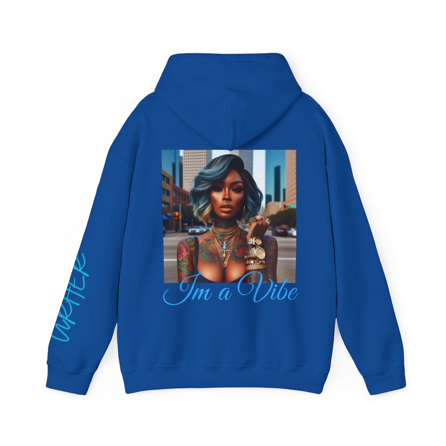 Im a Vibe bob Unisex Heavy Blend Hoodie - Royal / S - Hoodie