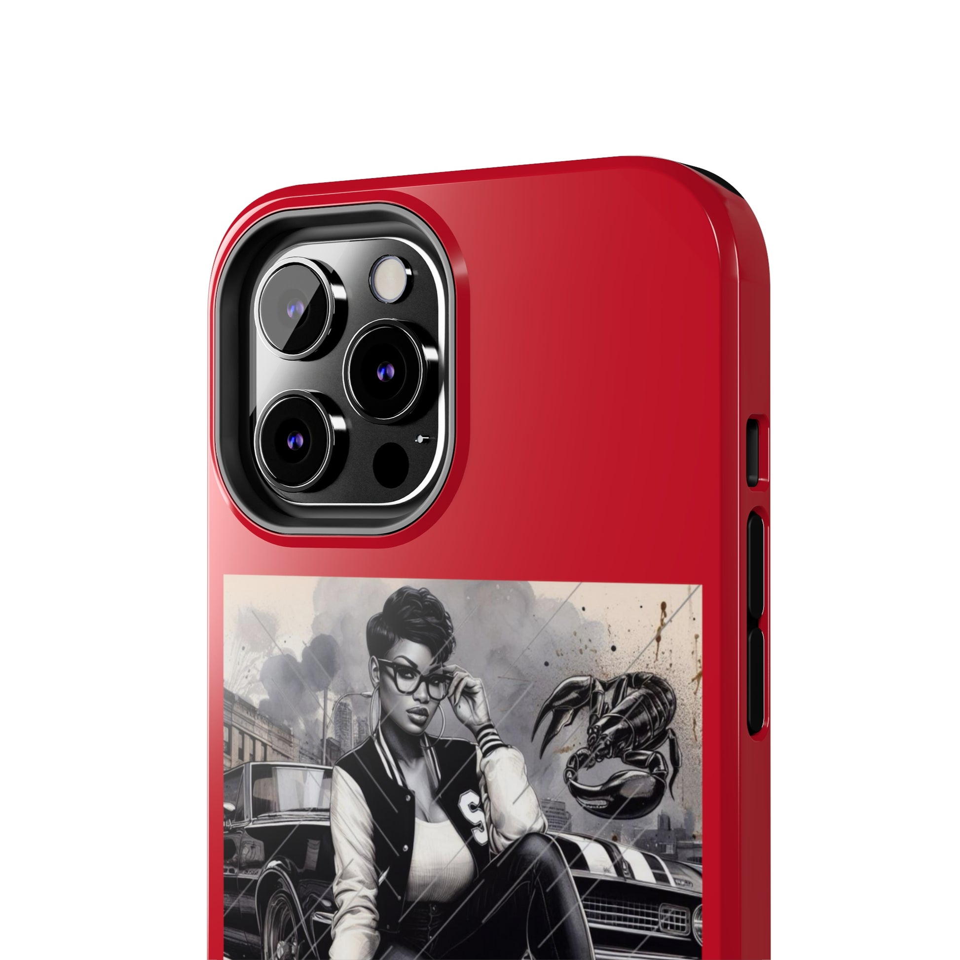 Scorpio Red Tough Phone Cases - Phone Case