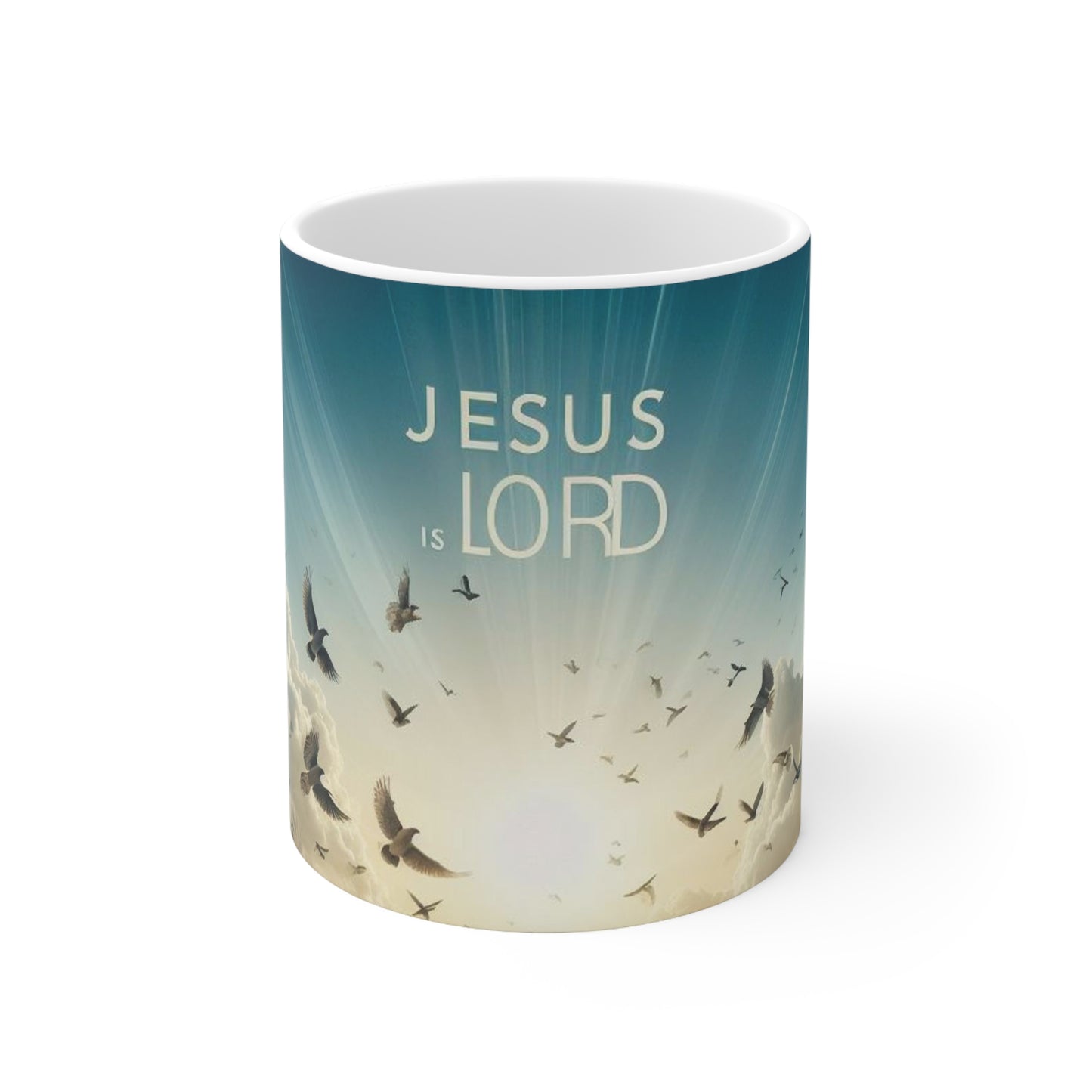 Jesus Is Lord Ceramic Mug 11oz - 11oz - Mug