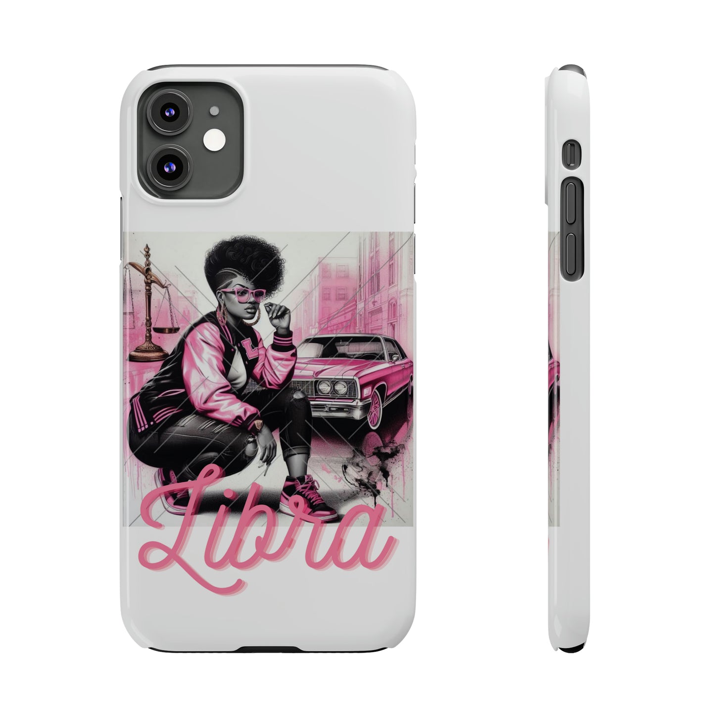 Libria White Phone Cases - iPhone 11 - Phone Case