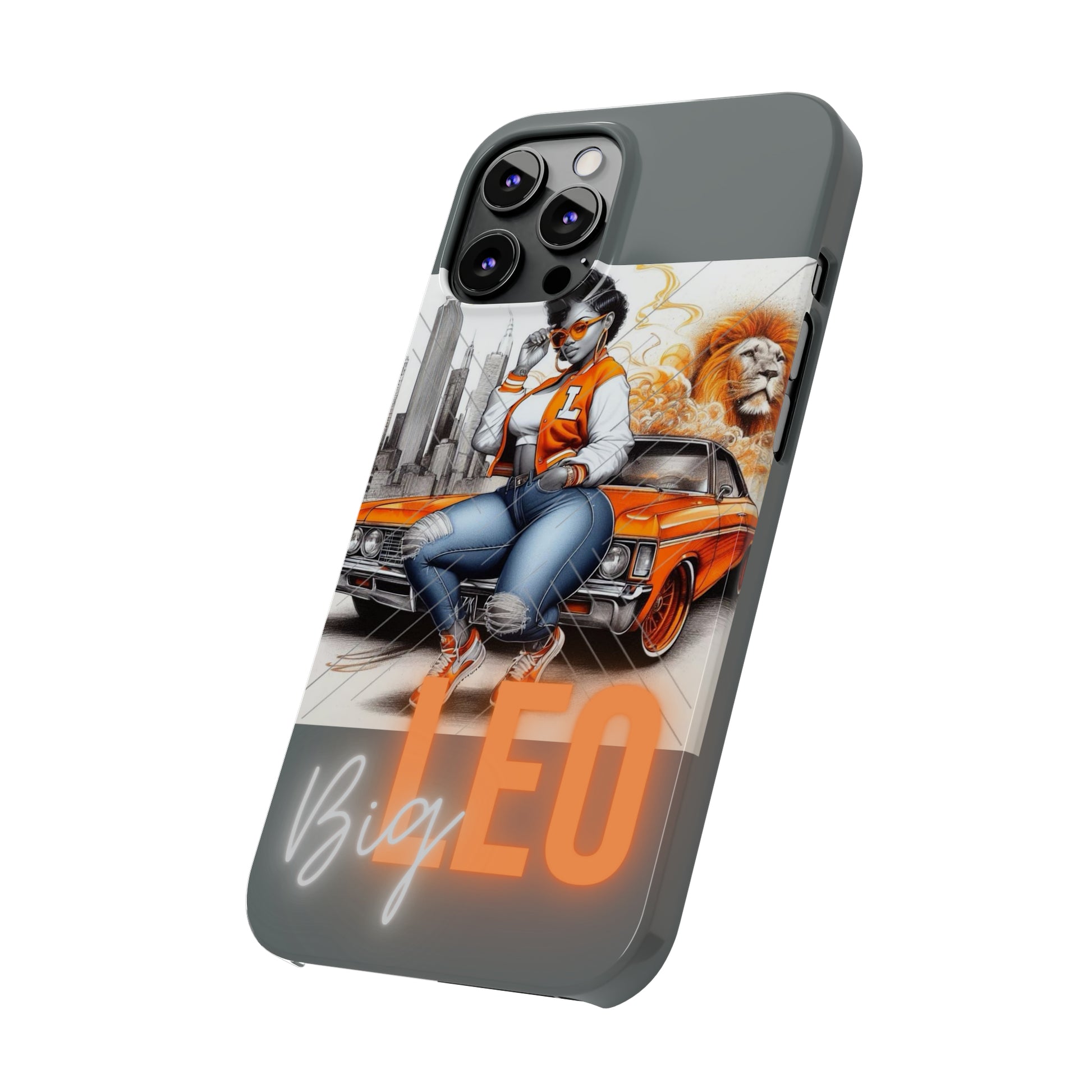 Leo Grey Phone Cases - Phone Case