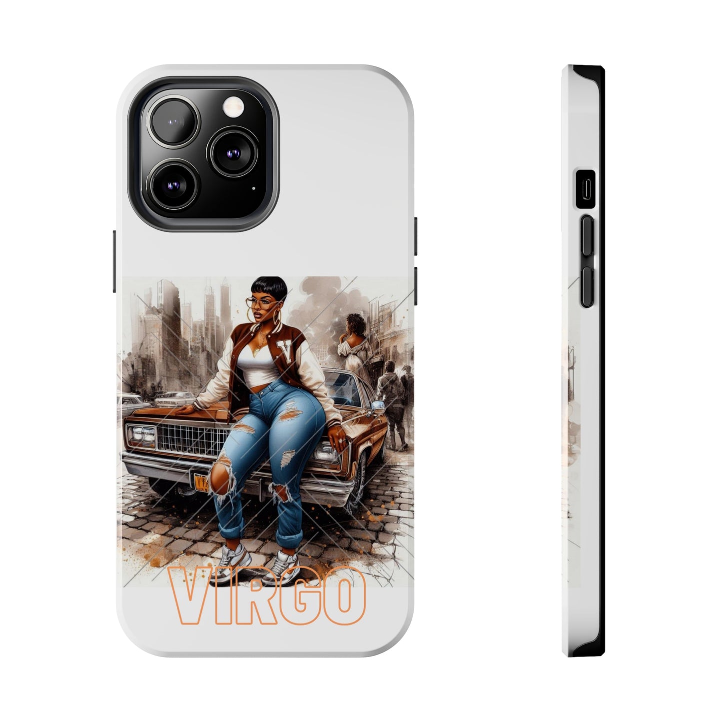 Virgo White Tough Phone Cases - iPhone 13 Pro Max - Phone Case