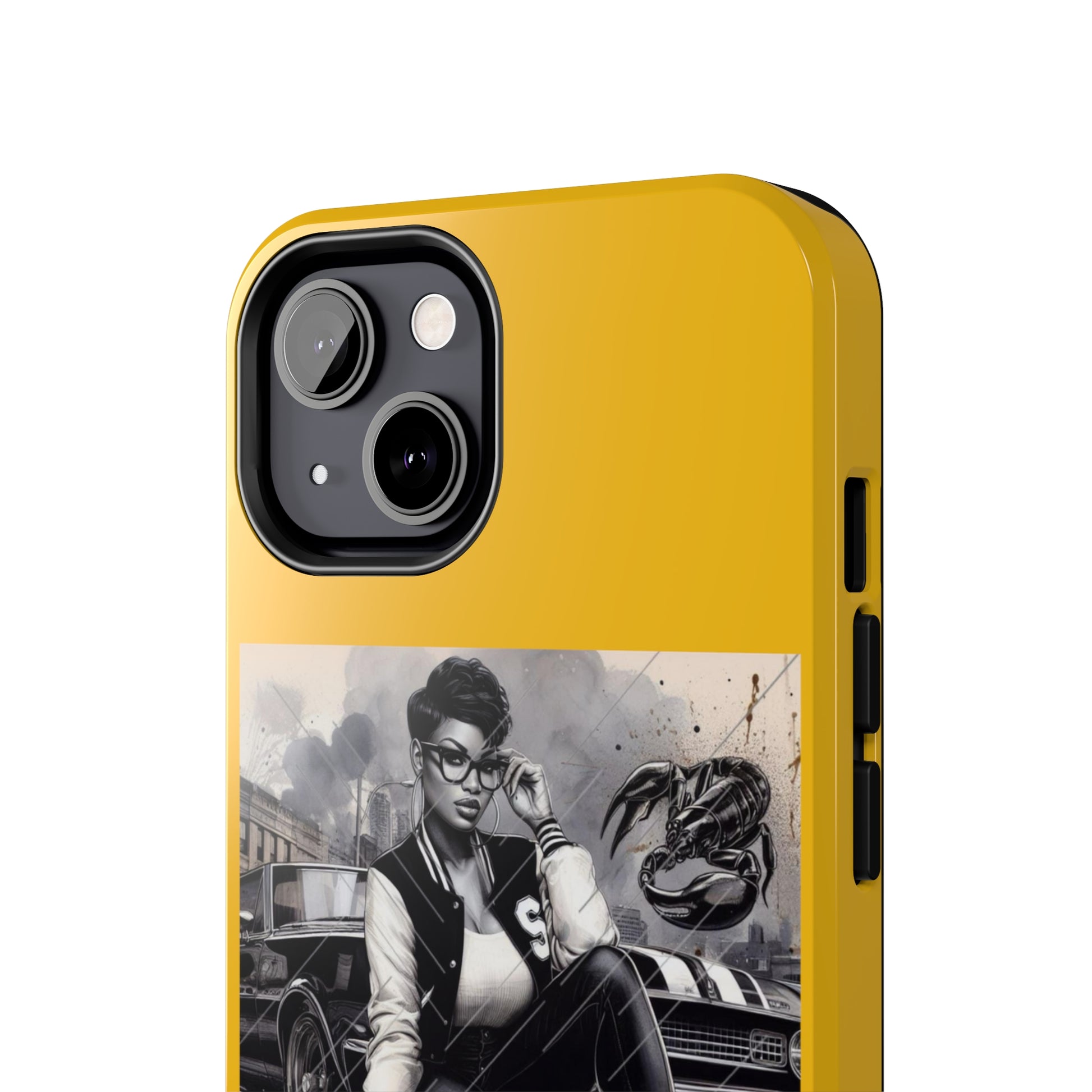 Scorpio Yellow Tough Phone Cases - Phone Case