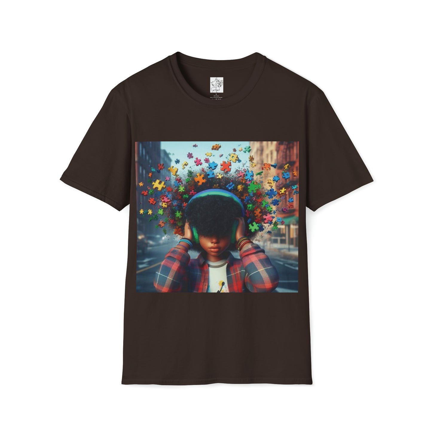 Autism Tee - Dark Chocolate / S - T-Shirt