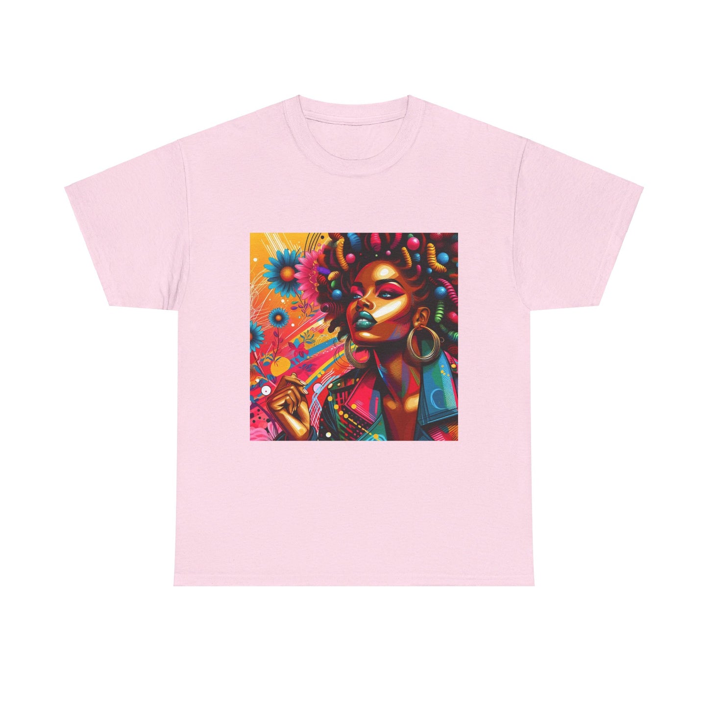 Vibrant Girl Unisex Heavy Cotton Tee