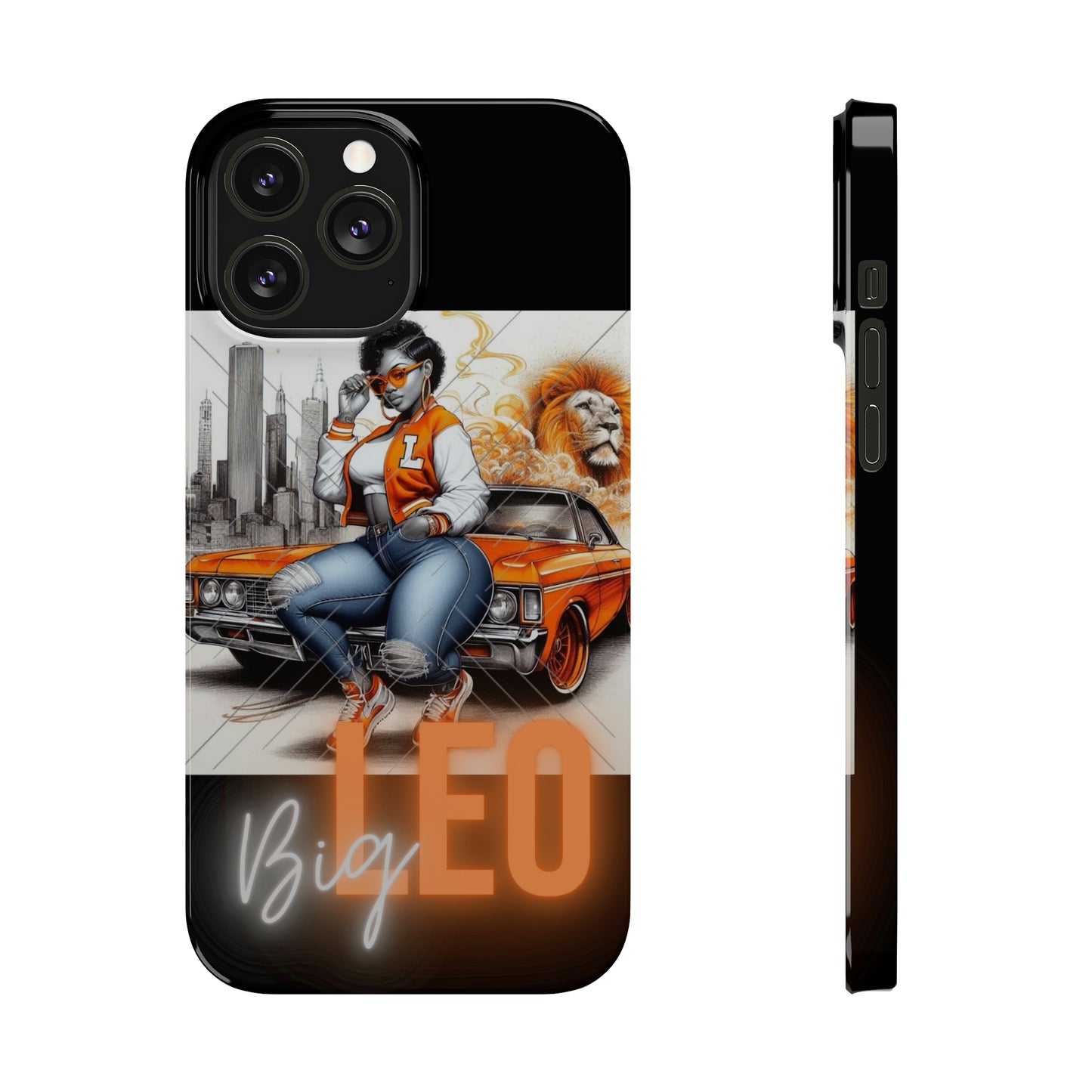 Leo Blk Phone Cases - iPhone 13 Pro Max - Phone Case