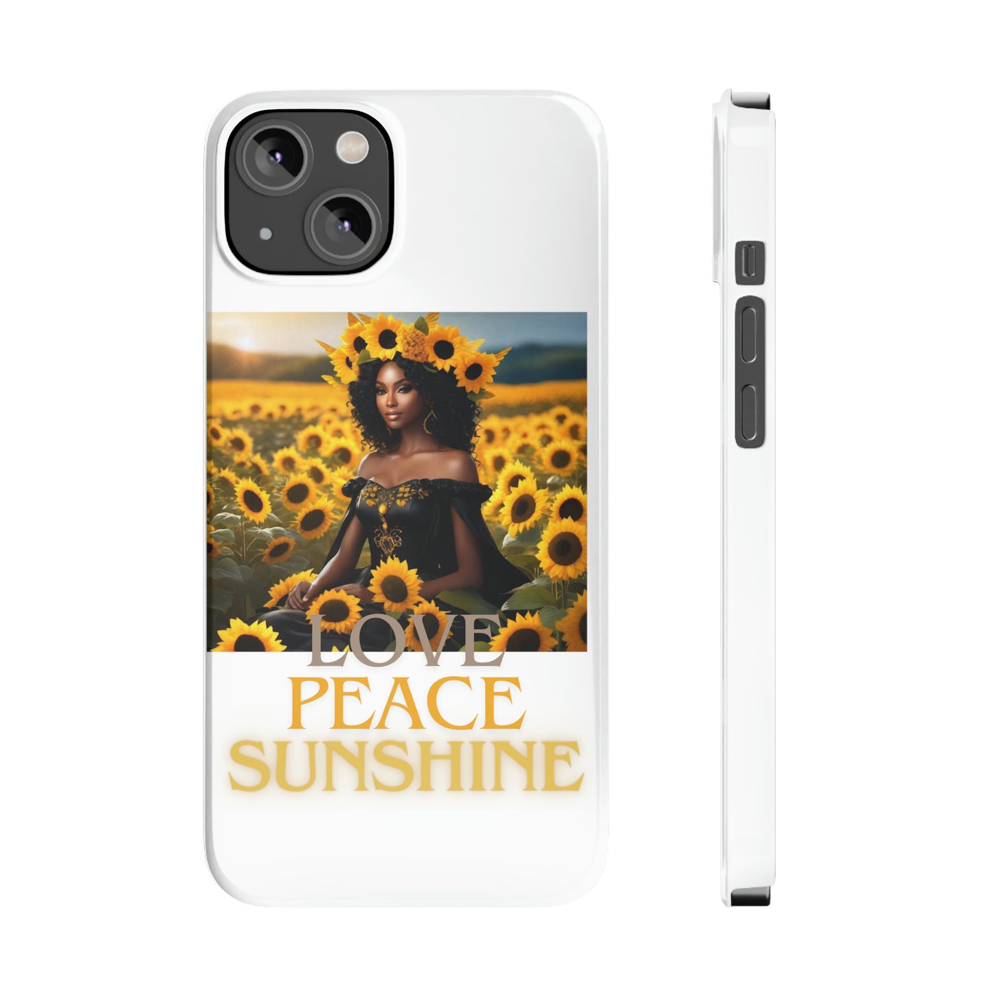 Sunshine Slim white Phone Cases - iPhone 14 - Phone Case