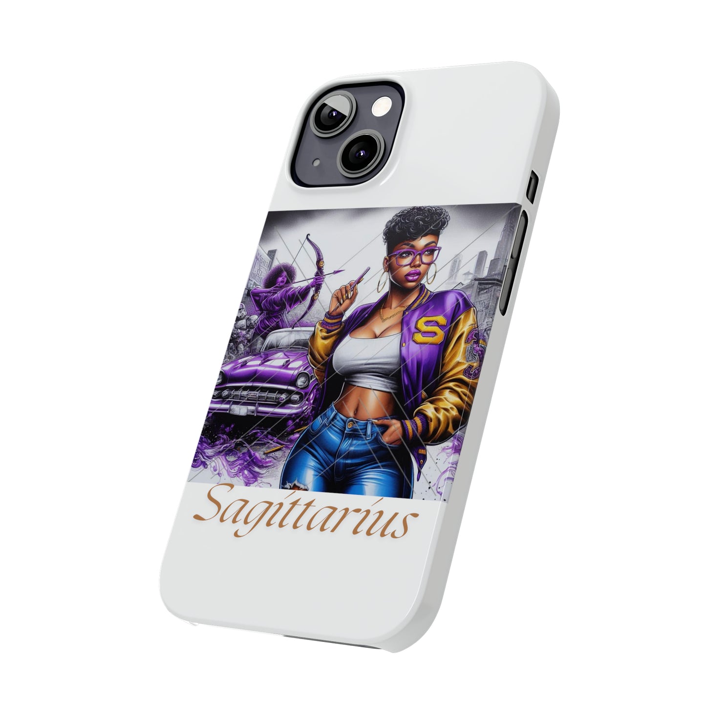 Sagittarius Slim Phone Cases - Phone Case