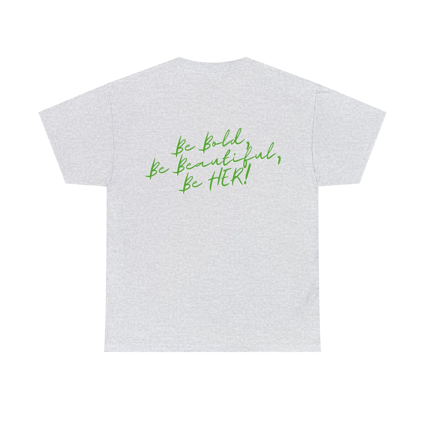 URHER Green Heavy Cotton Tee - T-Shirt