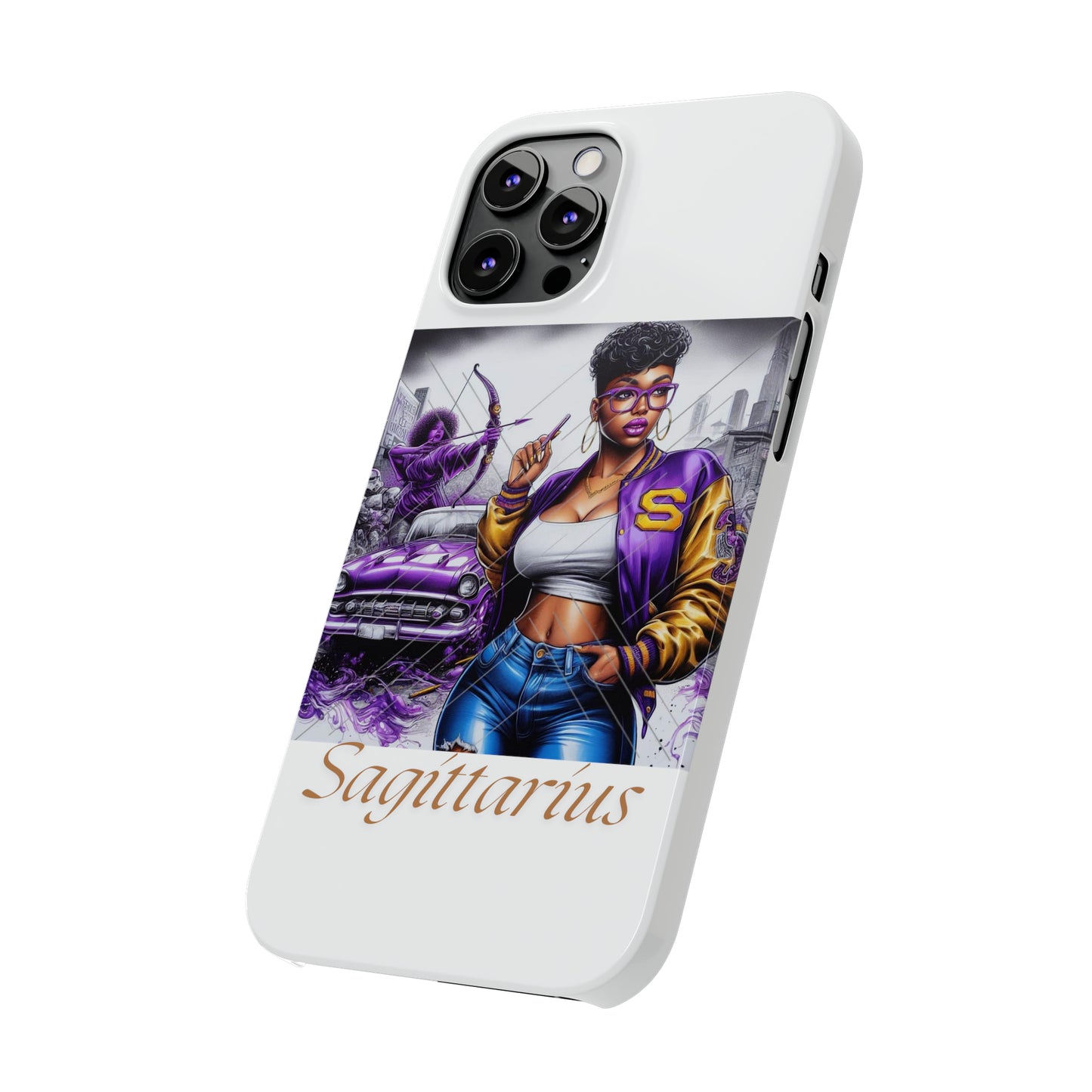 Sagittarius Slim Phone Cases - Phone Case