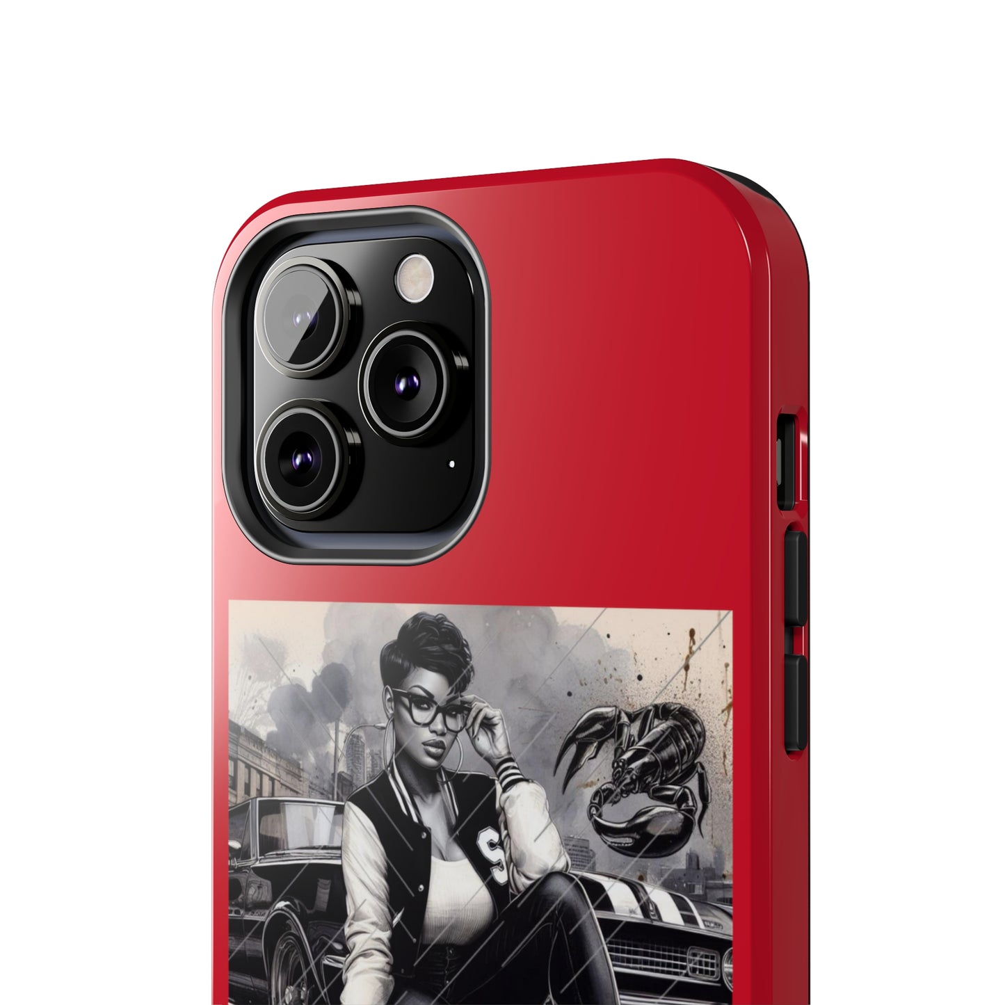 Scorpio Red Tough Phone Cases - Phone Case