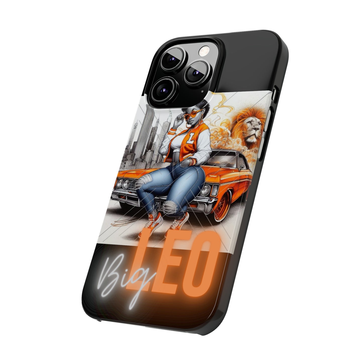 Leo Blk Phone Cases - Phone Case