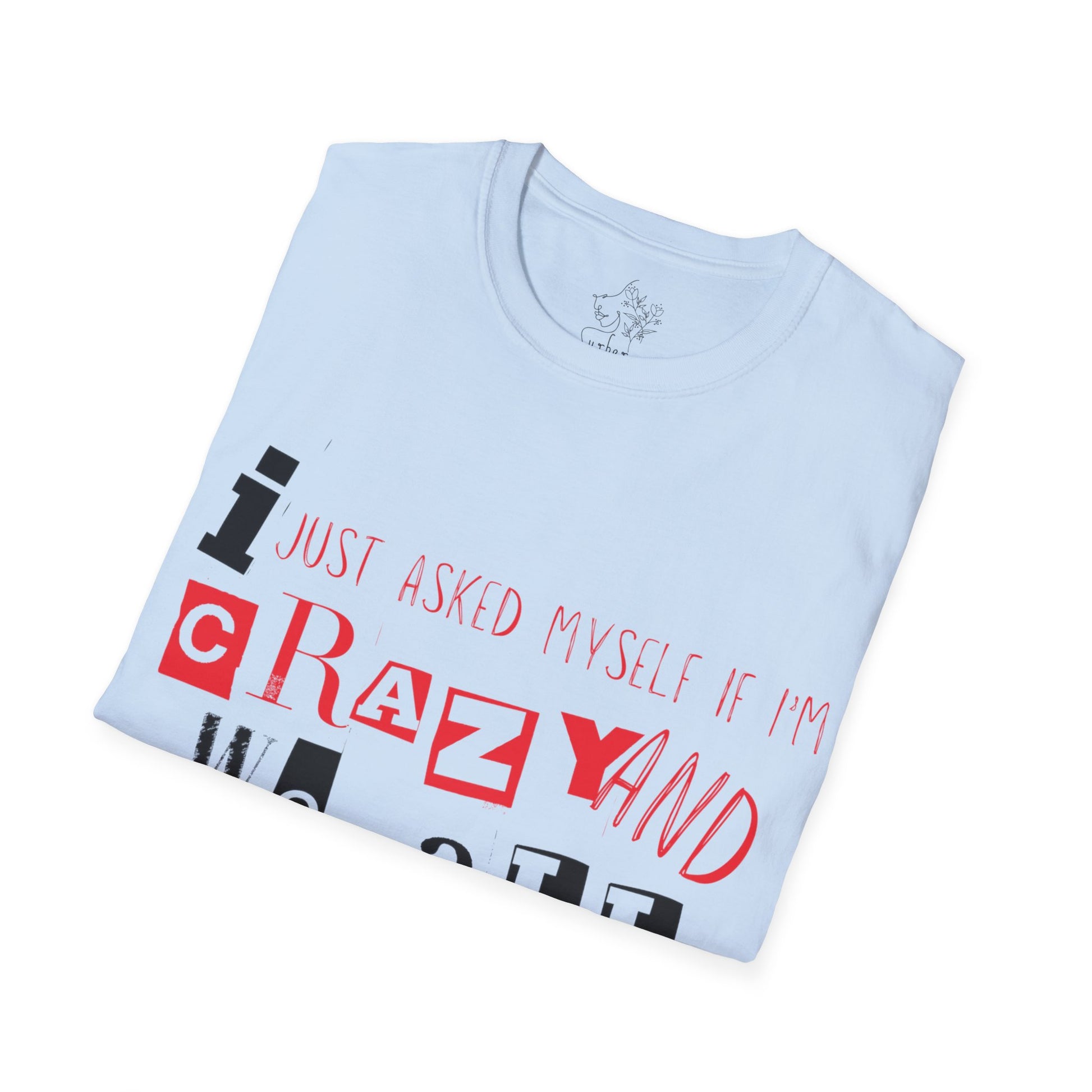 Crazy Red/blk Unisex Softstyle T-Shirt - T-Shirt