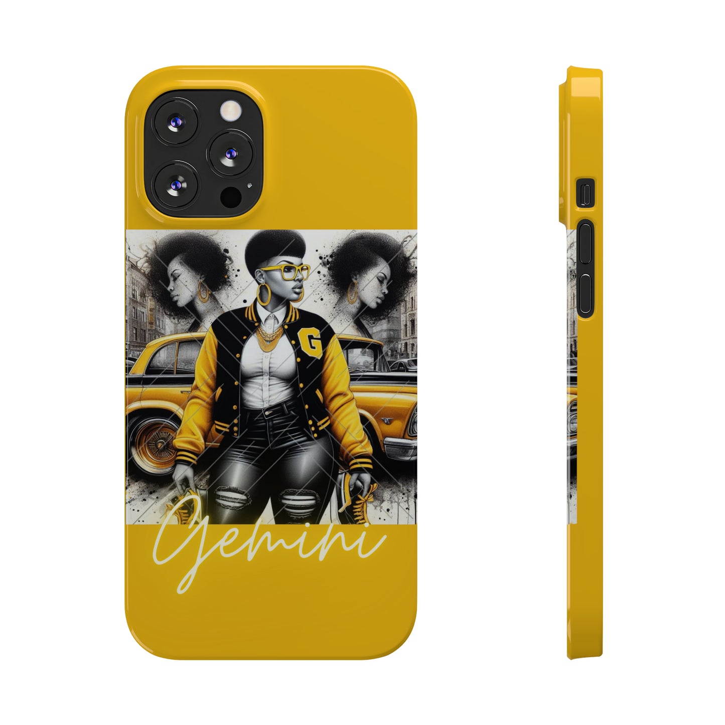 Gemini Gold Phone Cases - iPhone 12 Pro Max - Phone Case