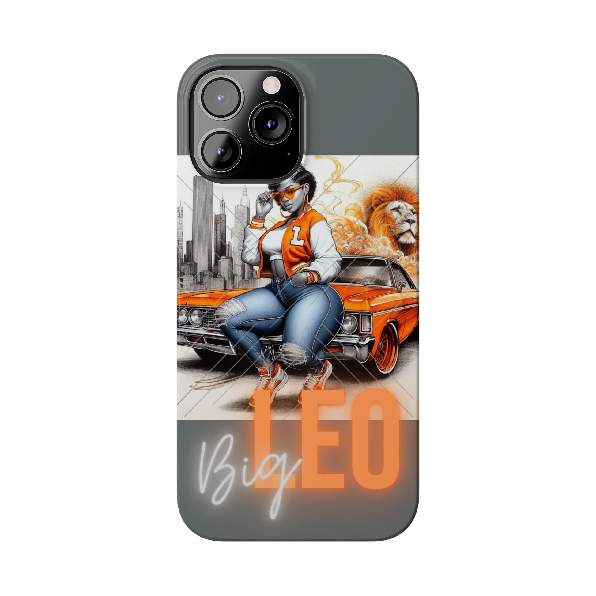 Leo Grey Phone Cases - Phone Case