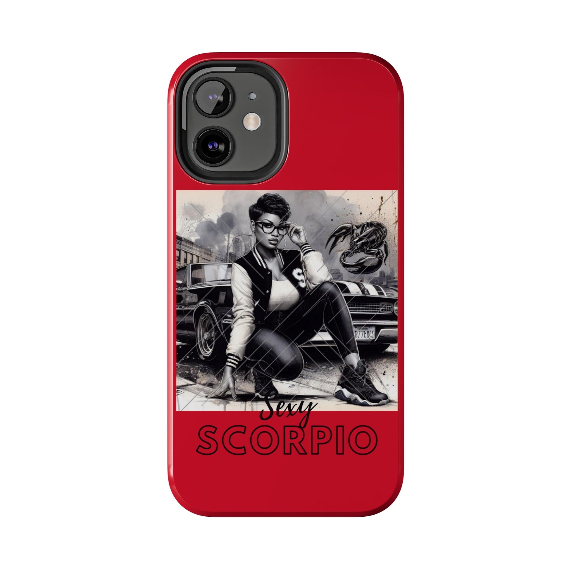 Scorpio Red Tough Phone Cases - Phone Case