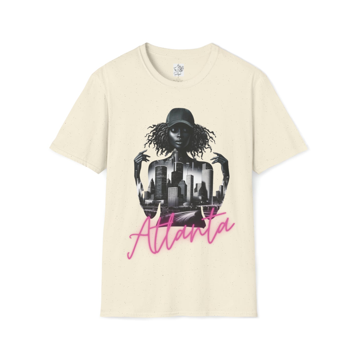 Atlanta Tee Pink - Natural / S - T-Shirt