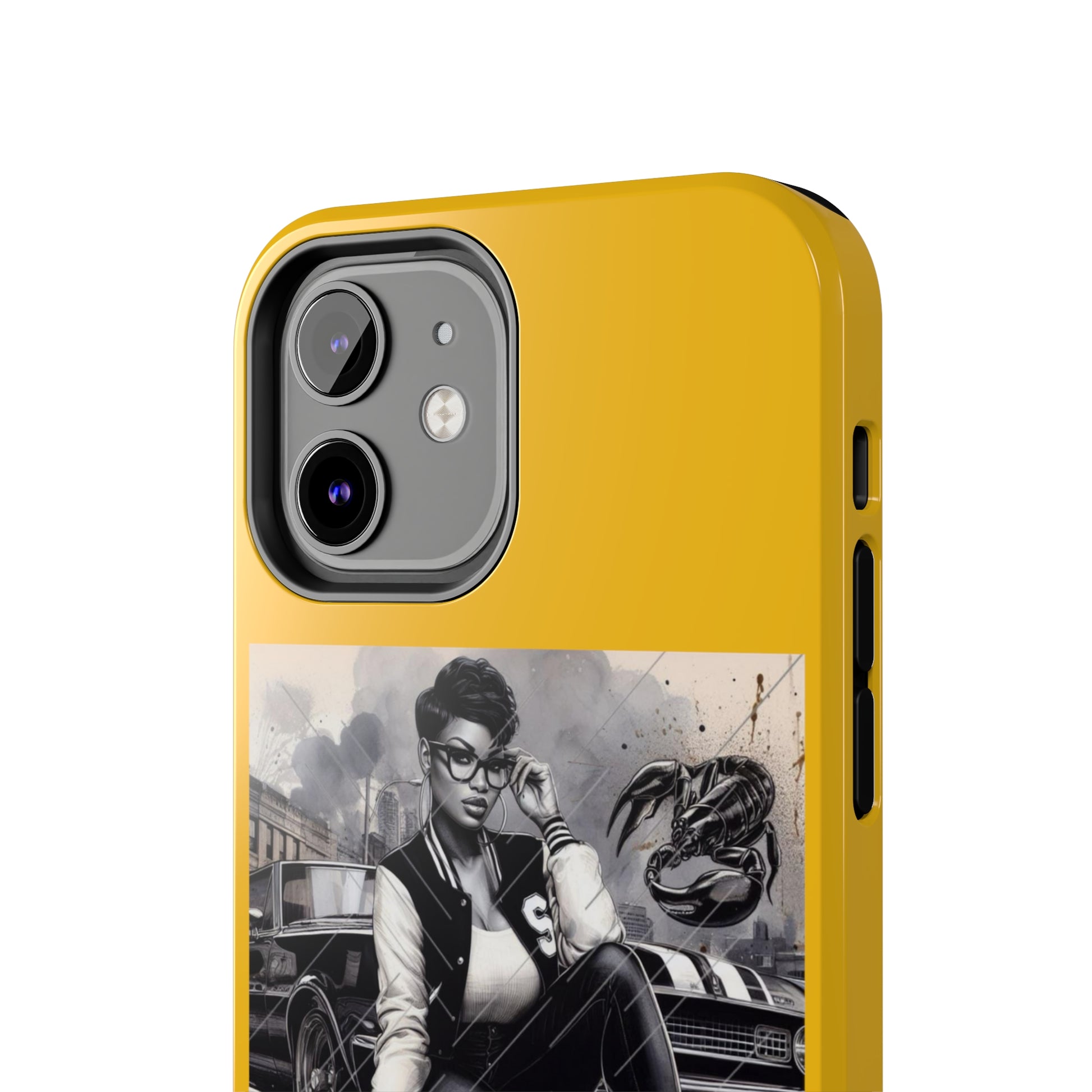 Scorpio Yellow Tough Phone Cases - Phone Case