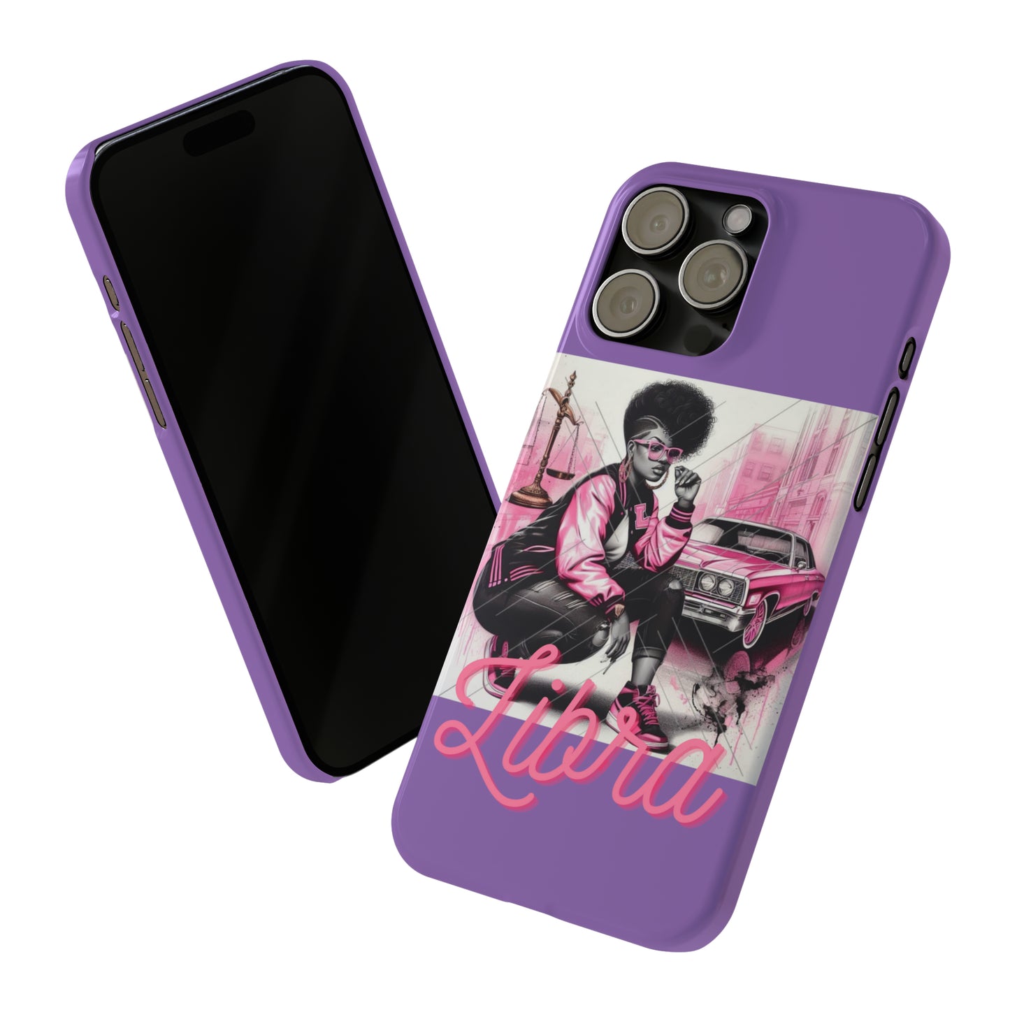 Libria Purple Phone Cases - Phone Case