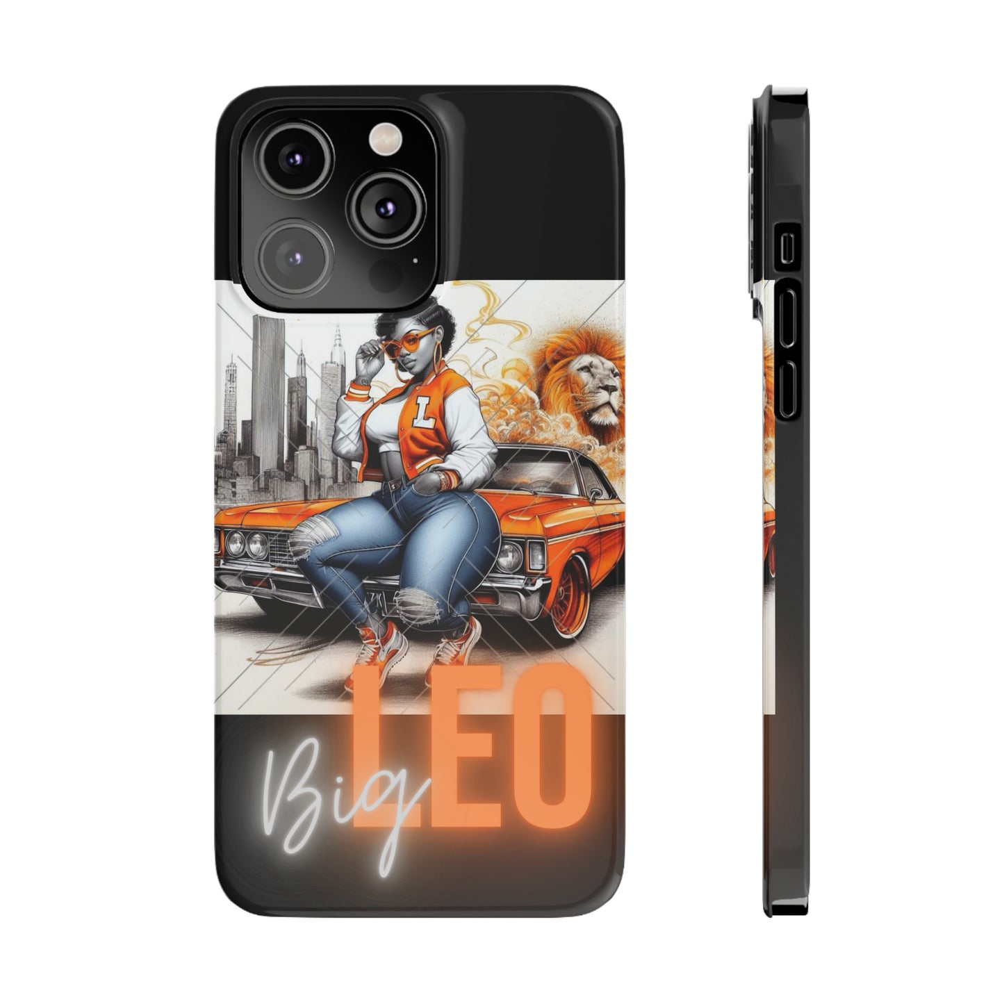 Leo Blk Phone Cases - iPhone 14 Pro Max - Phone Case