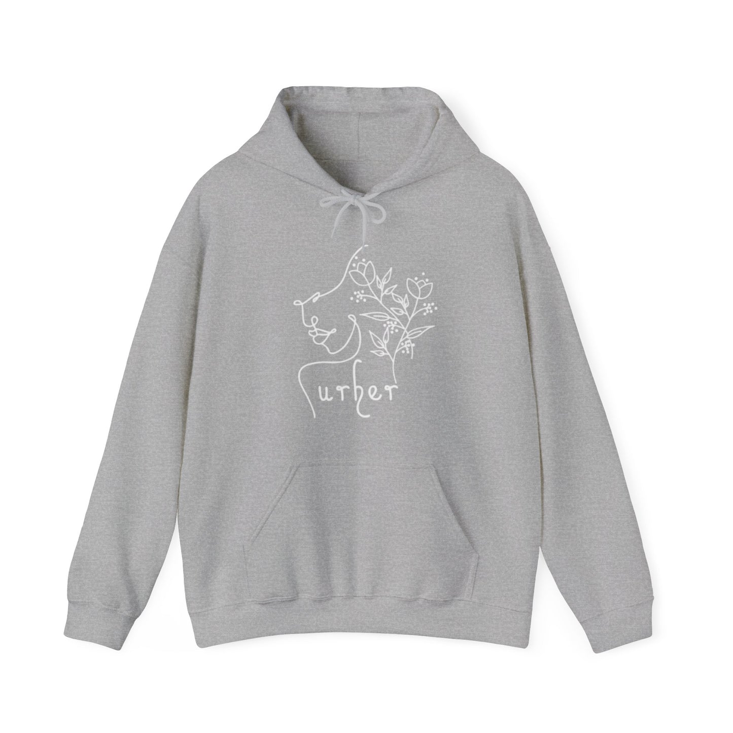 Copy of URHER Teal Hoodie - Sport Grey / S - Hoodie