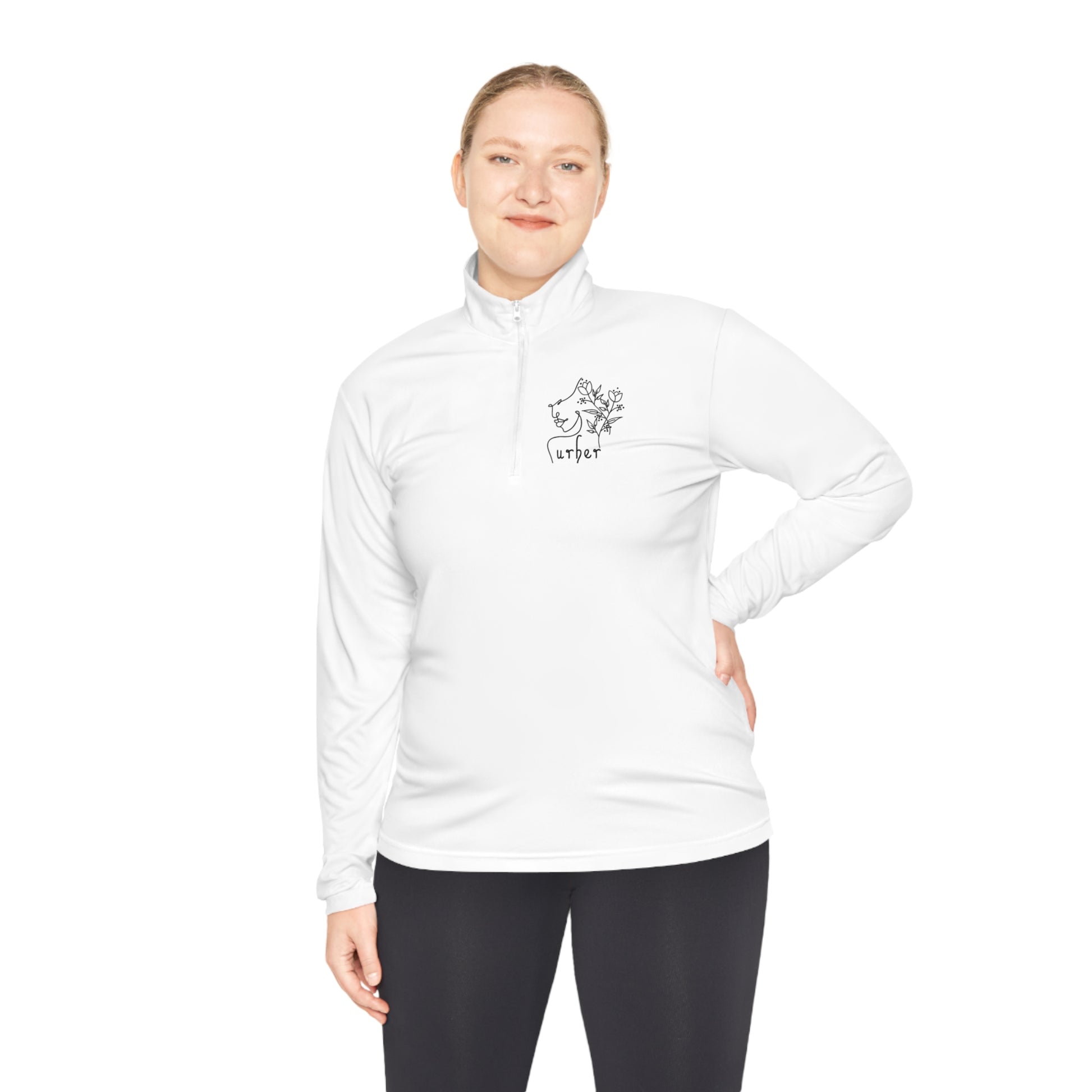 Bet on me Unisex Quarter-Zip Pullover - Long-sleeve