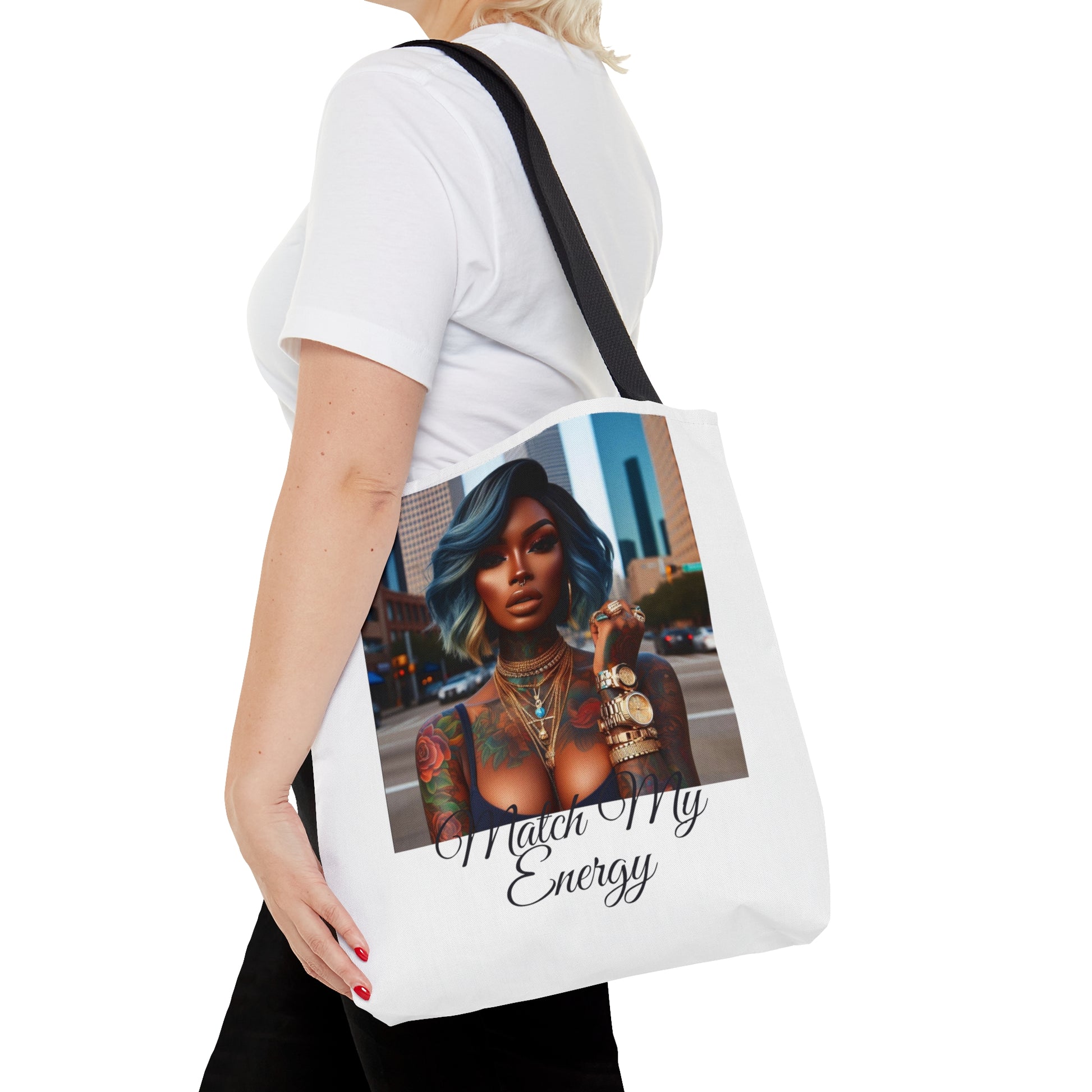 Match my energy bob Tote Bag - Bags