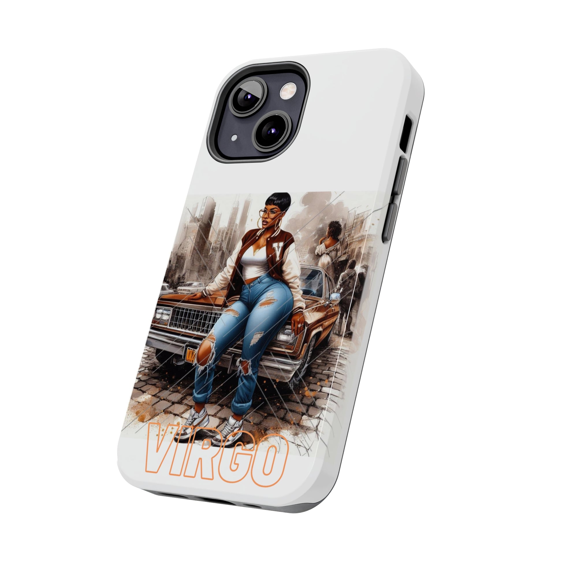 Virgo White Tough Phone Cases - Phone Case