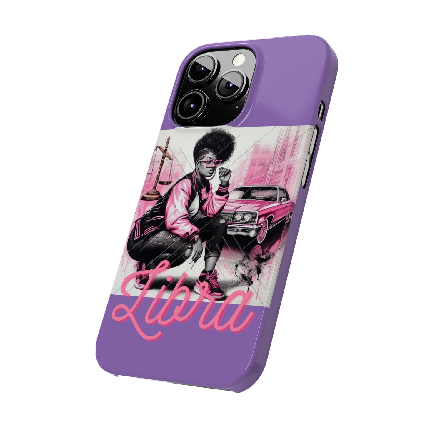 Libria Purple Phone Cases - Phone Case