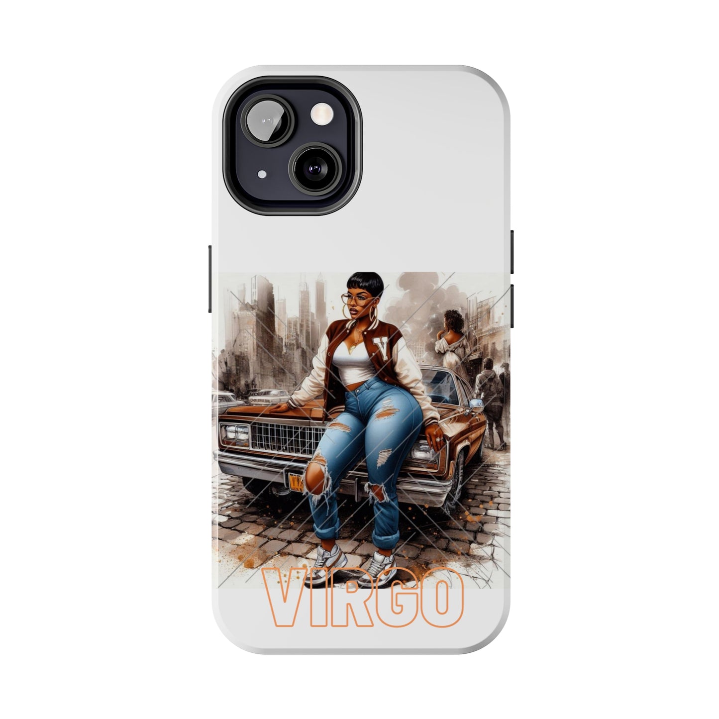 Virgo White Tough Phone Cases - Phone Case