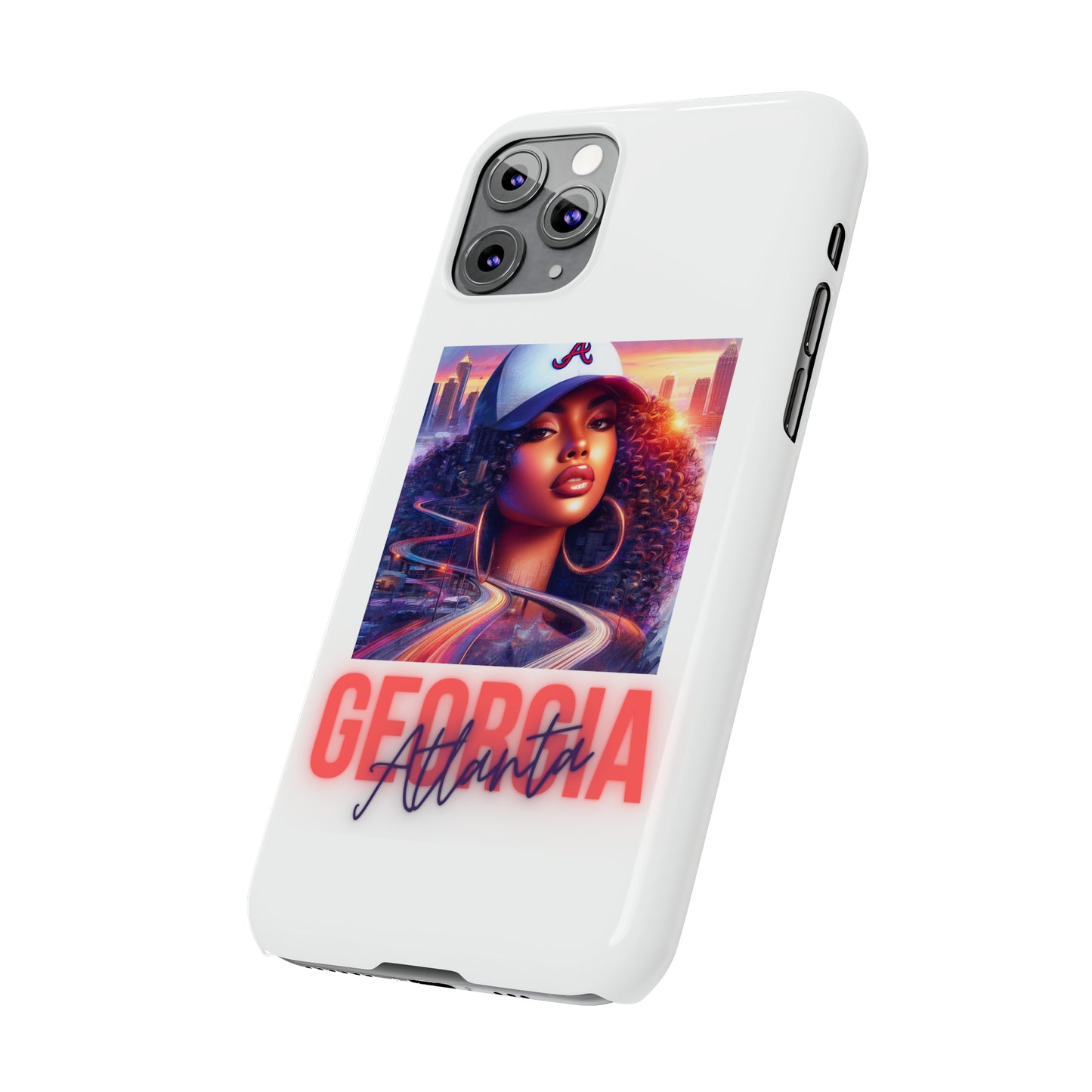 Atlanta GA Slim Phone Cases - Phone Case