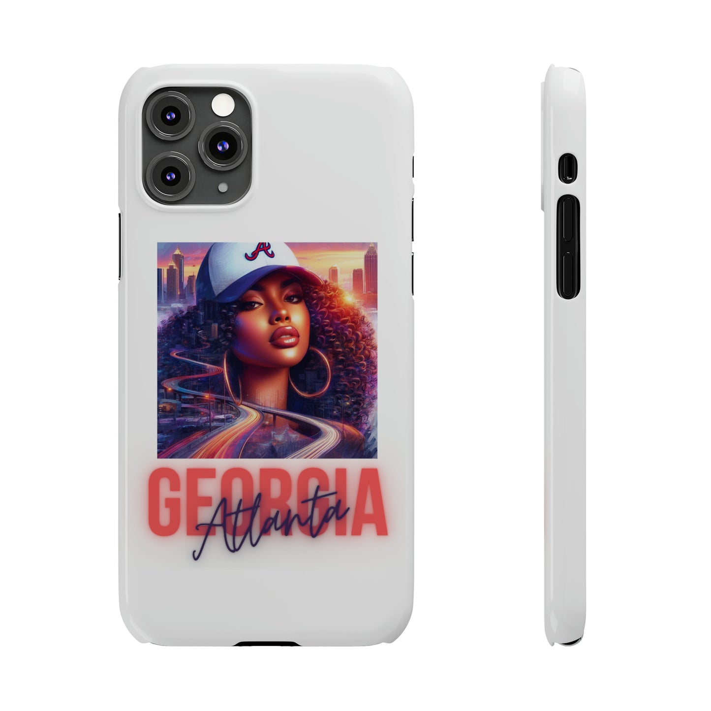 Atlanta GA Slim Phone Cases - iPhone 11 Pro - Phone Case