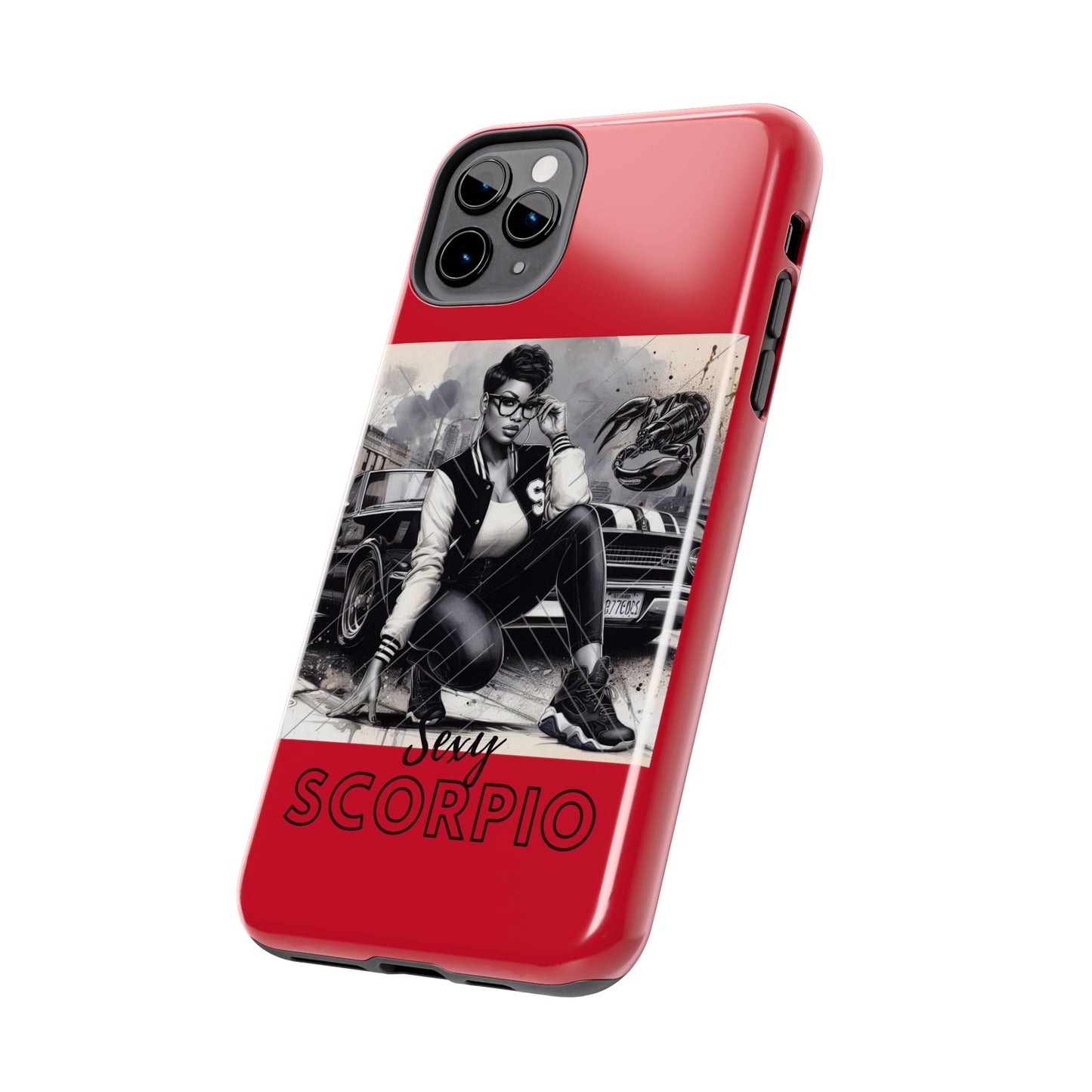 Scorpio Red Tough Phone Cases - Phone Case