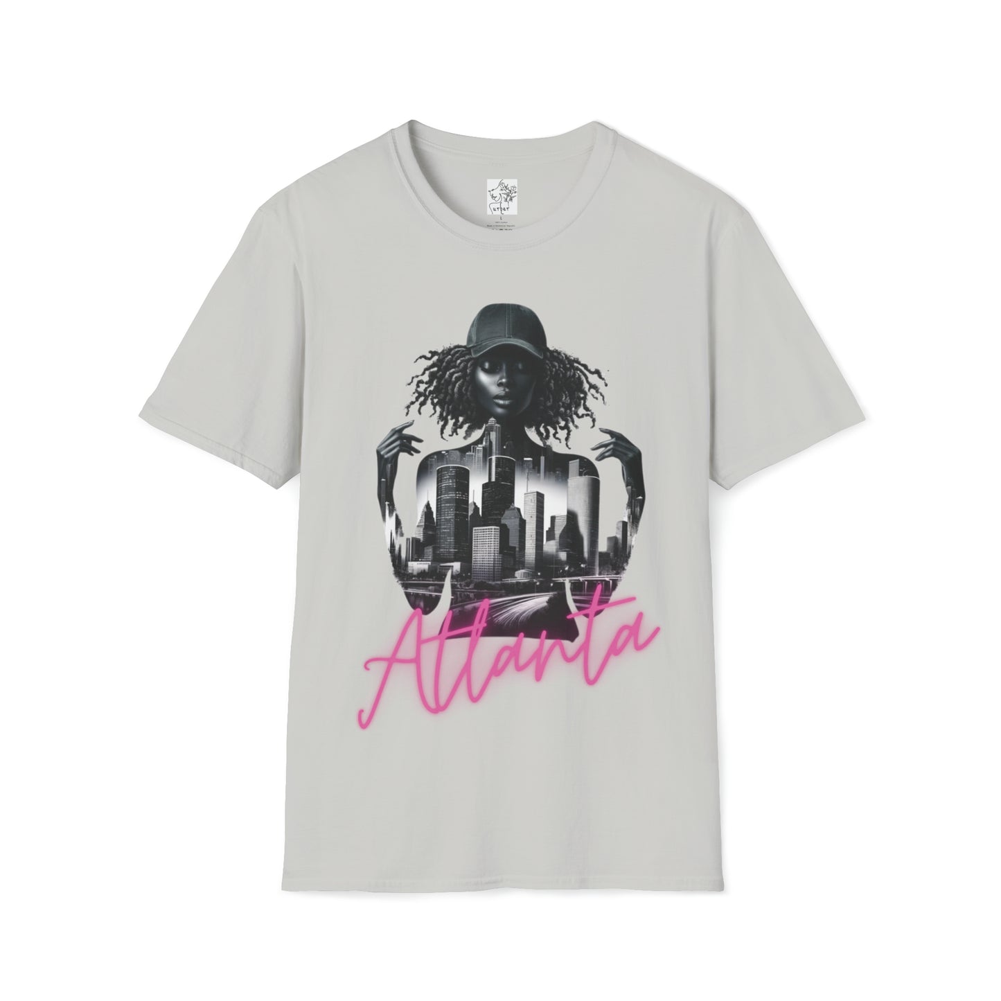 Atlanta Tee Pink - Ice Grey / S - T-Shirt