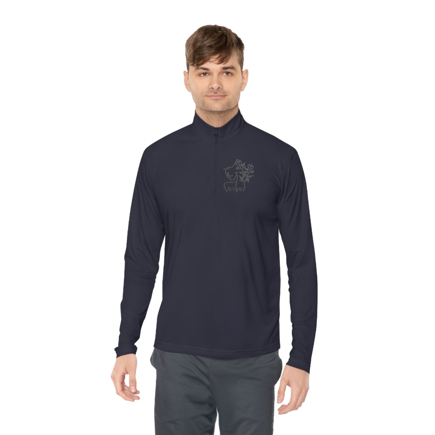 Bet on me Unisex Quarter-Zip Pullover - Long-sleeve