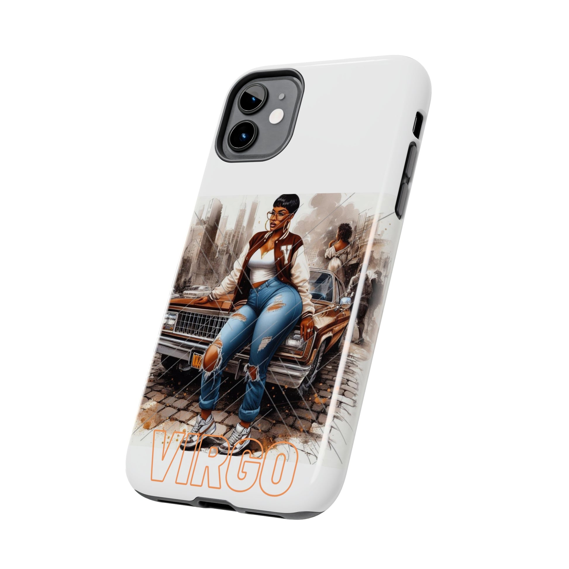 Virgo White Tough Phone Cases - Phone Case