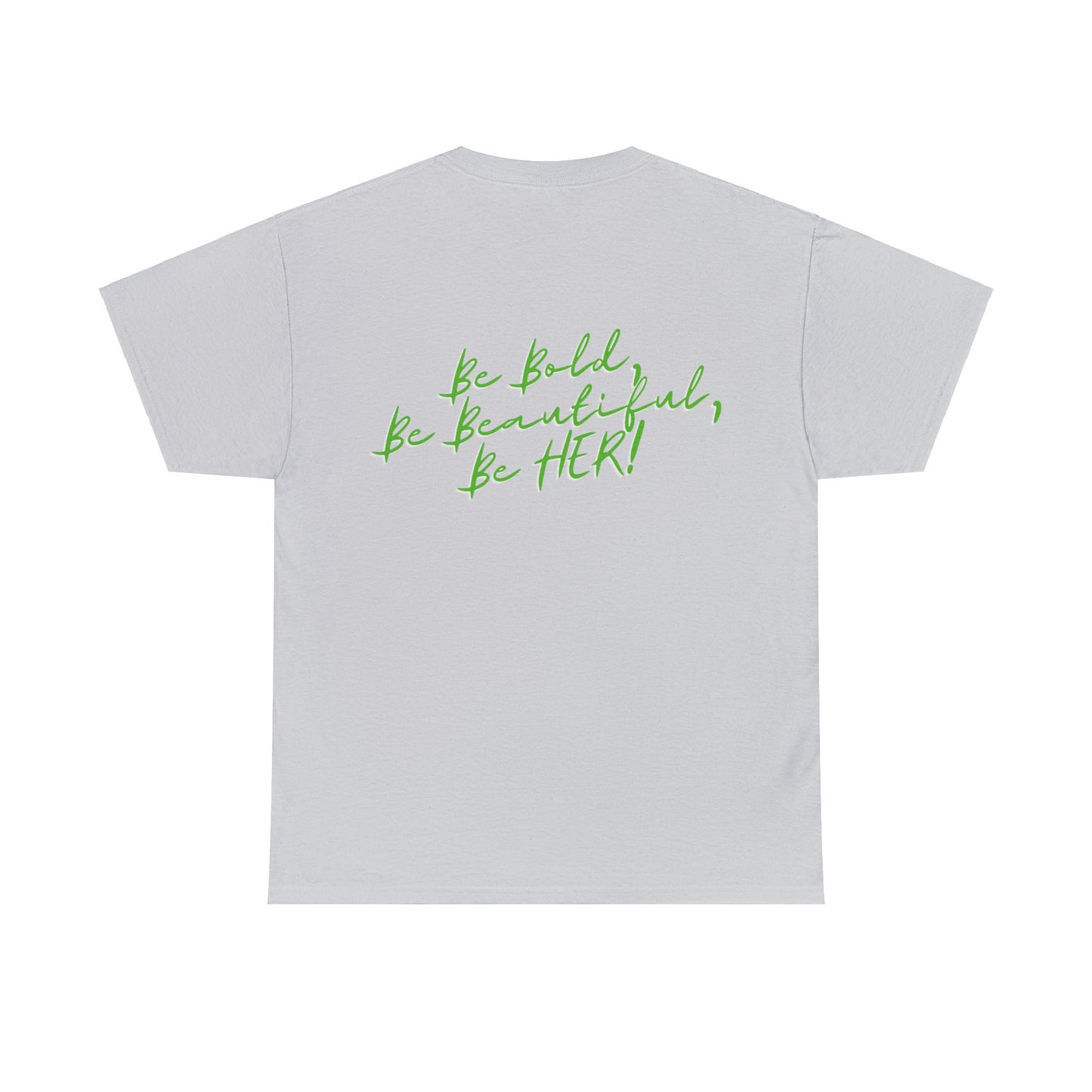 URHER Green Heavy Cotton Tee - T-Shirt