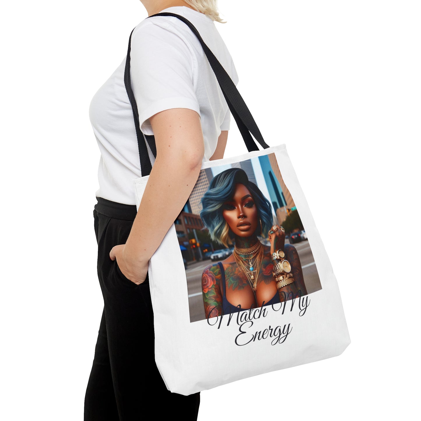 Match my energy bob Tote Bag - Bags